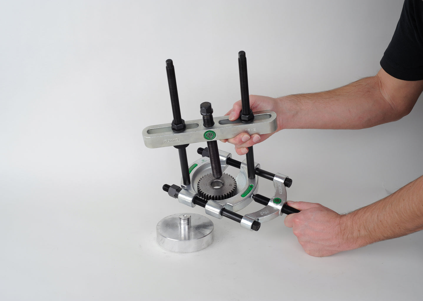 KUKKO Separator med snabbspindel 25-155mm