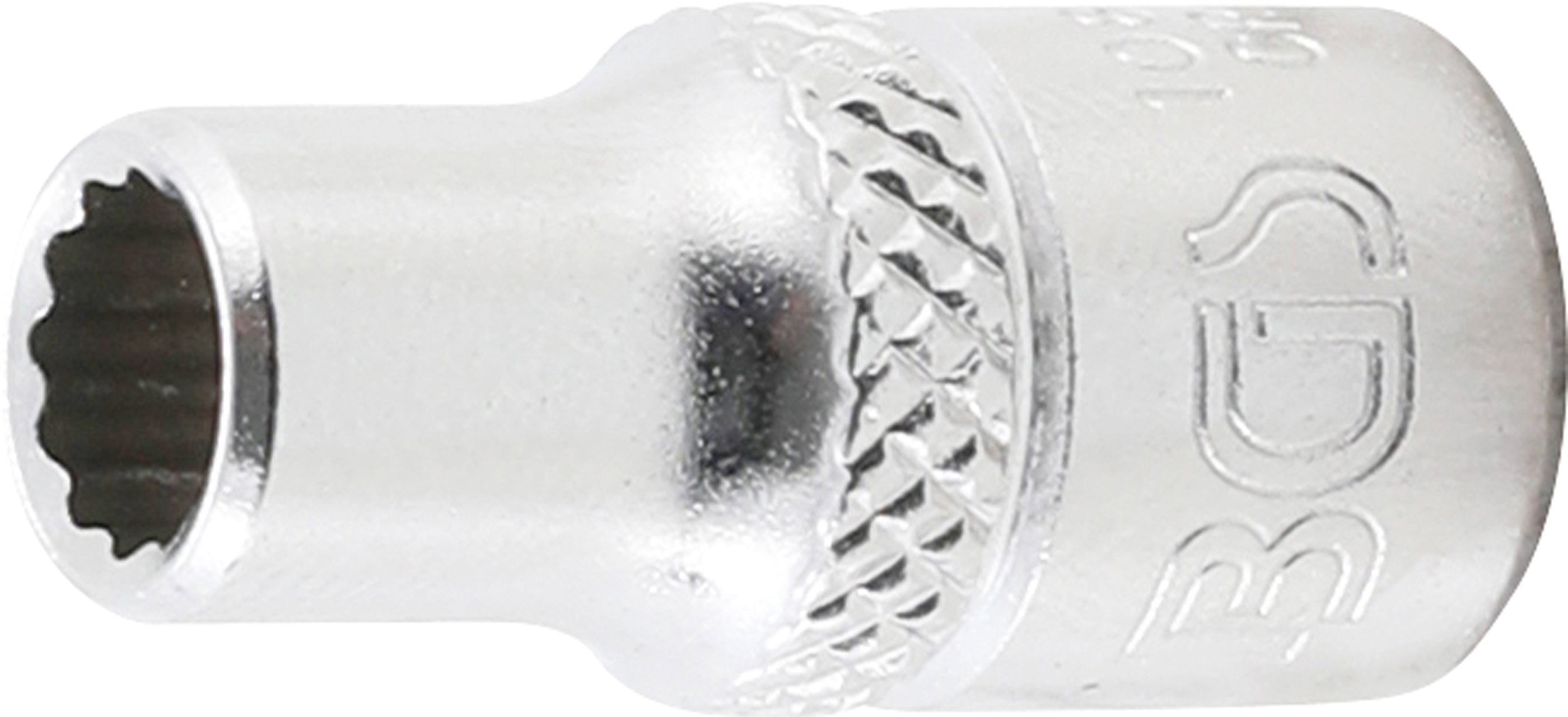 Hylsa Tolvkant | 6,3 mm (1/4") | 7/32"