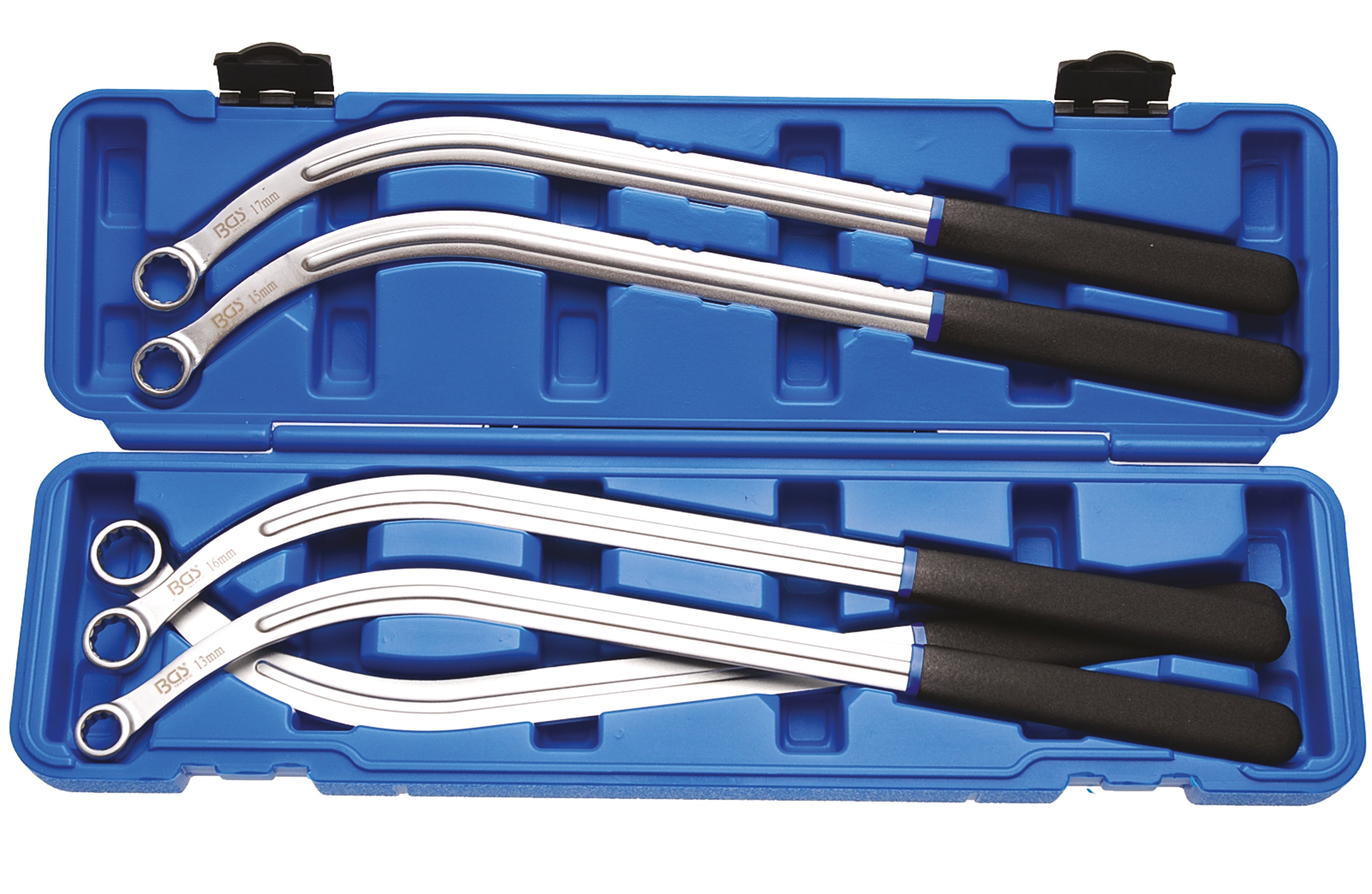 Spännrullsnyckel-sats | Tolvkant 13 - 19 mm | 5 delar