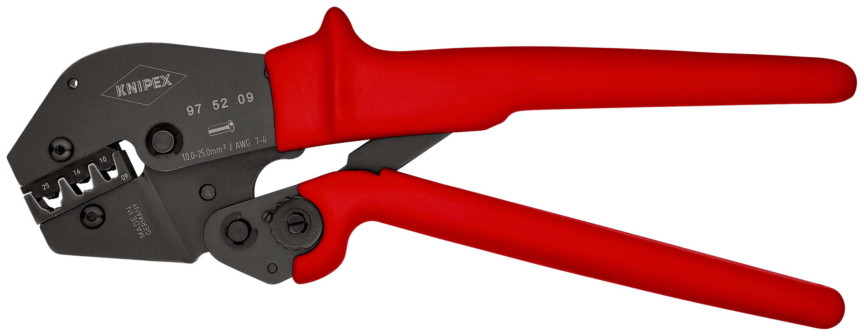 KNIPEX Crimptång 10/16/25 mm²