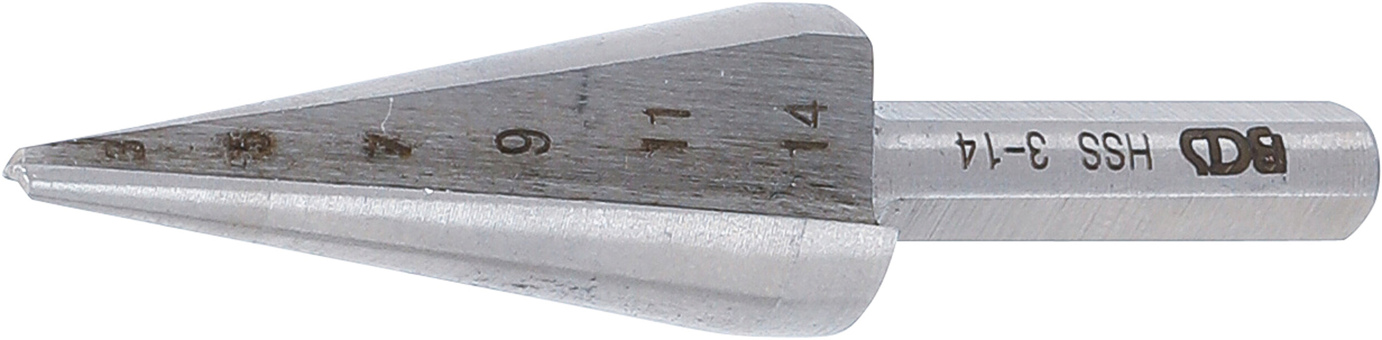 Högeffekts-plåtskalborr | stl. 1 | 3 - 14 mm