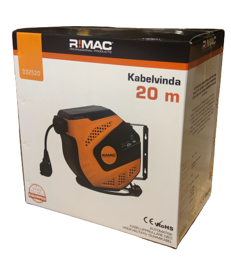 R!MAC Elkabelvinda 230V 2,5mm² - 20m