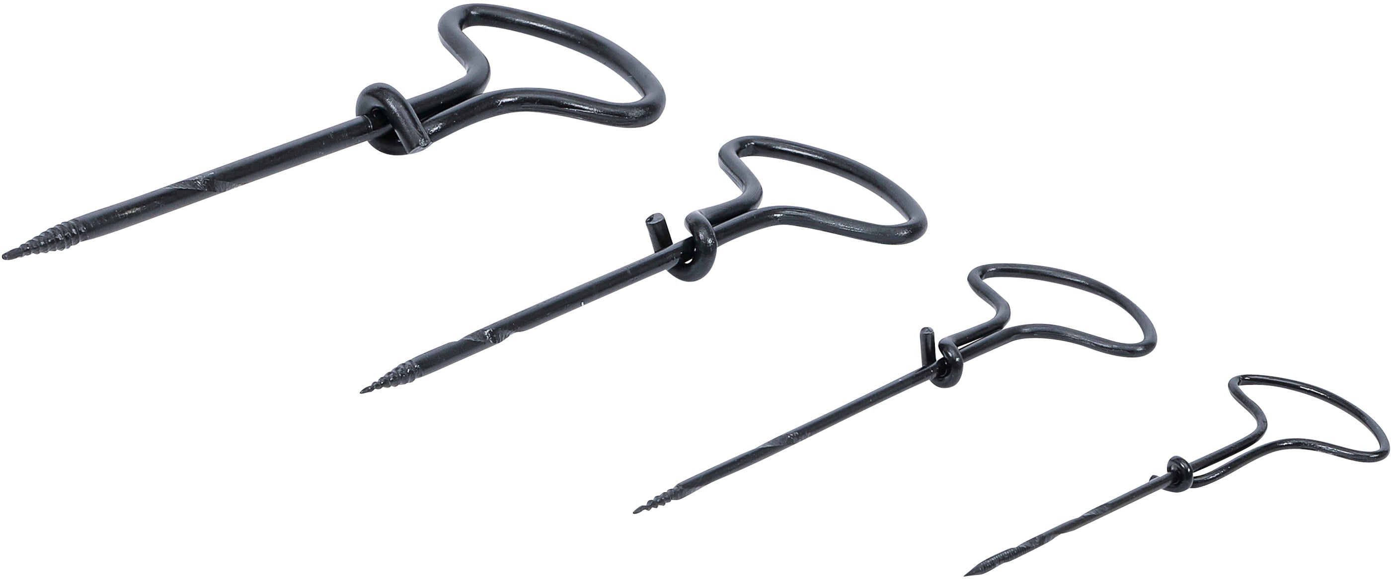 Handborrsats | 2,5 - 5 mm | 4 delar