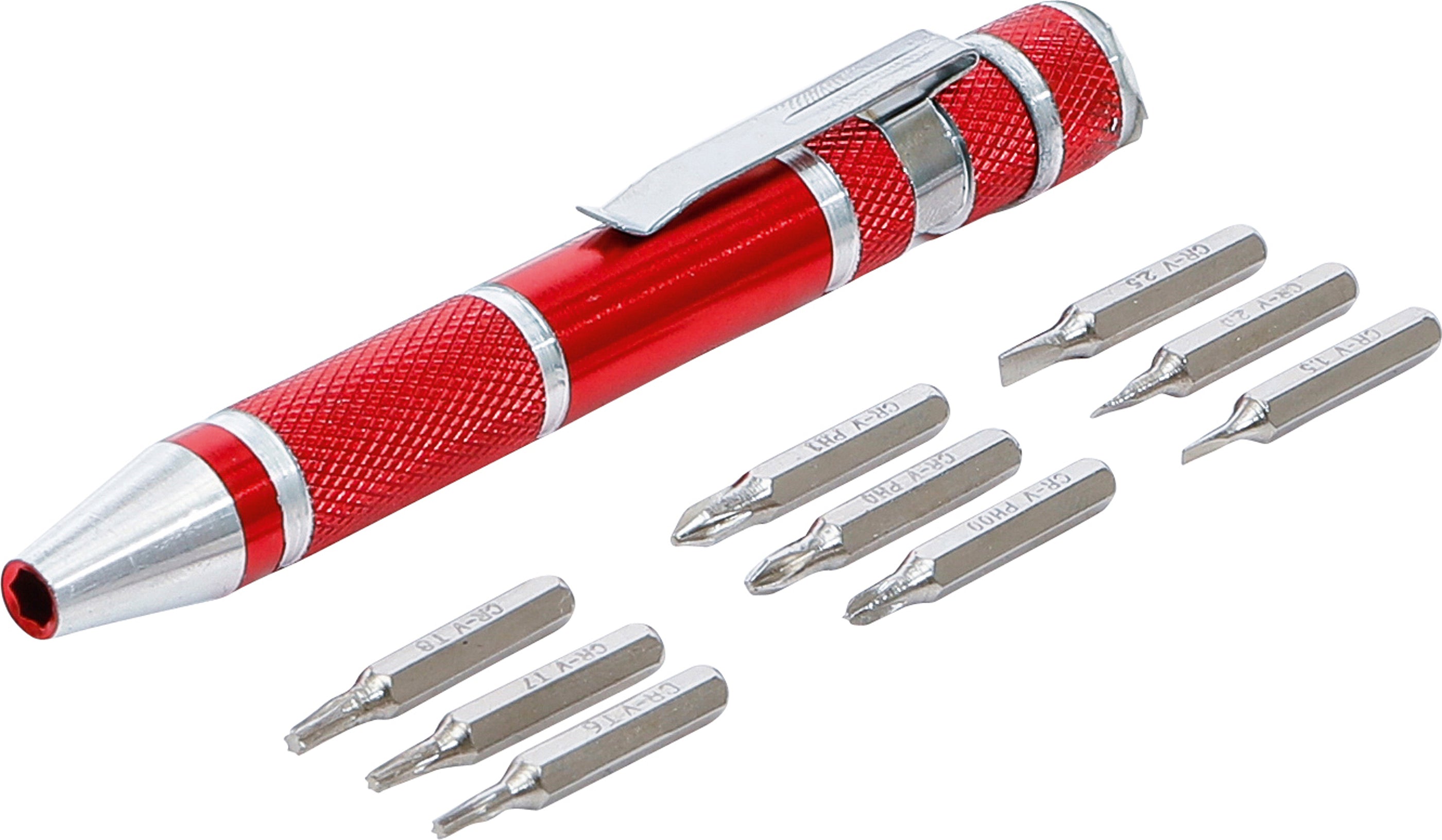 Precisions-Bit-Skruvmejsel-sats | 10 delar