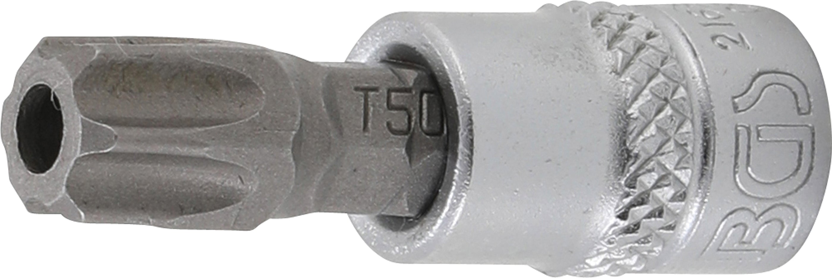 Bit-Insats | 6,3 mm (1/4") | T-Profil (för Torx) med borning T50