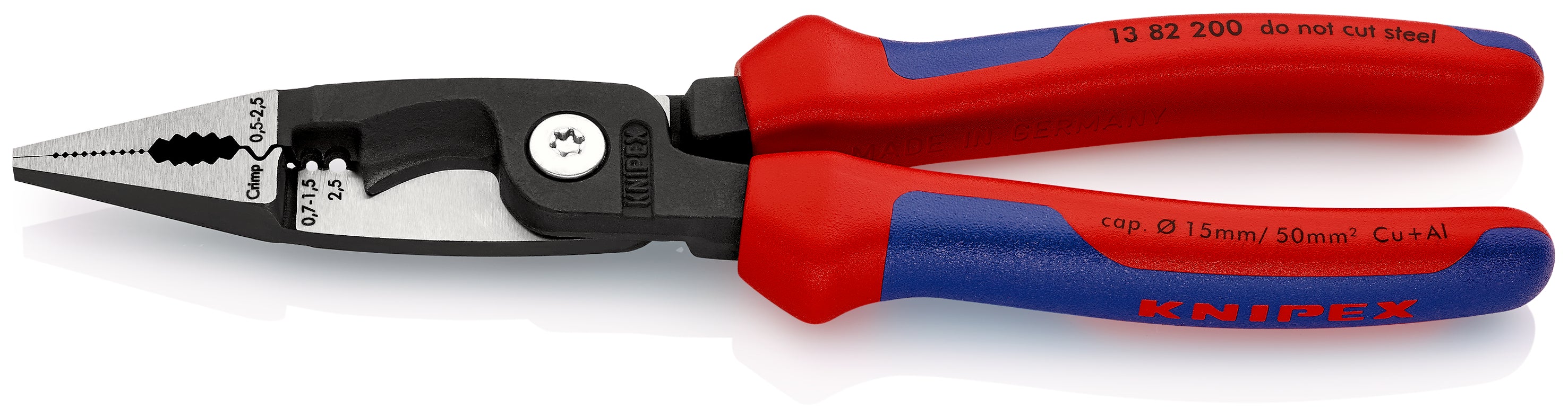 KNIPEX ElinstallationstÄng Med flerkomponentsöverdrag