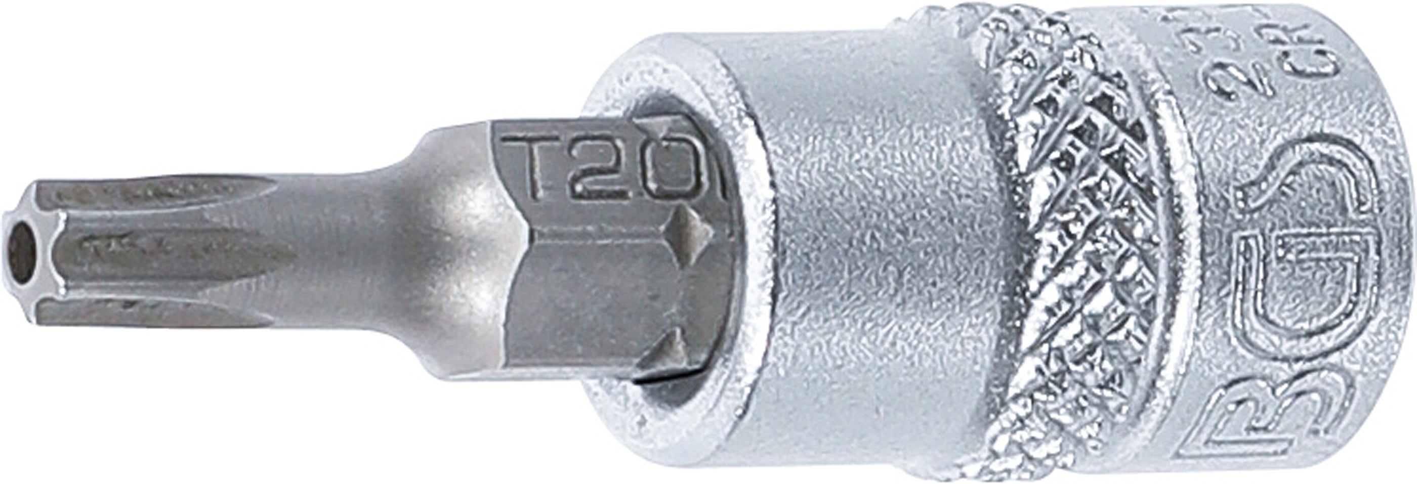 Bit-Insats | 6,3 mm (1/4") | T-Profil (för Torx) med borning T20