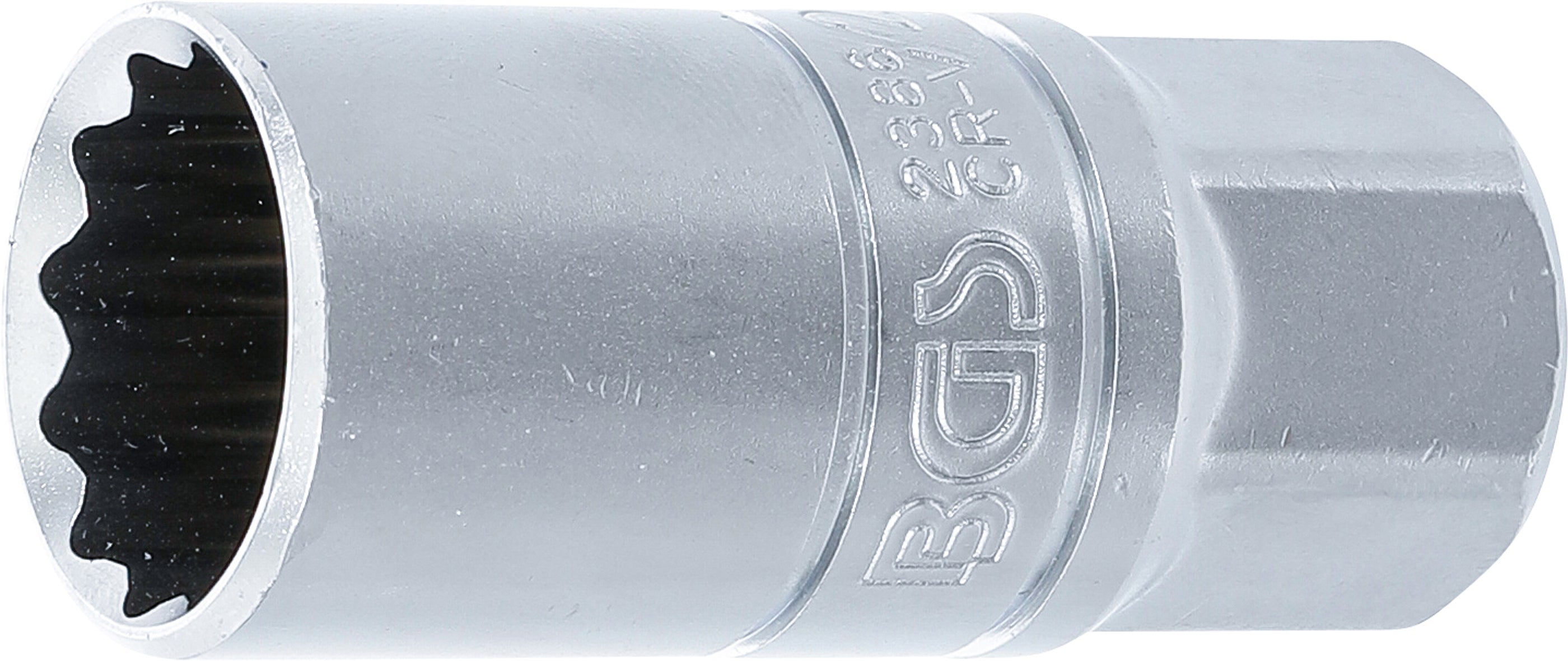 Tändstift-Insats med hållargummi, Tolvkant | 12,5 mm (1/2") | 21 mm
