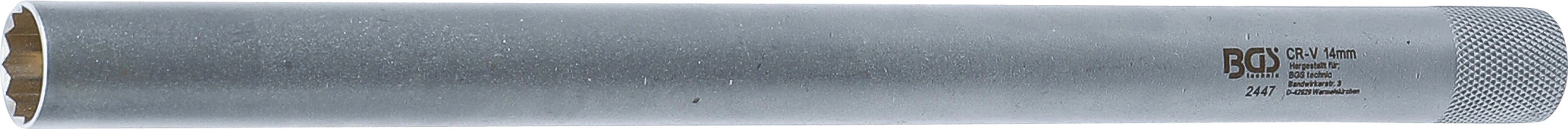 Tändstift-Insats med Magnet, Tolvkant, extra lång | 10 mm (3/8") | 14 mm