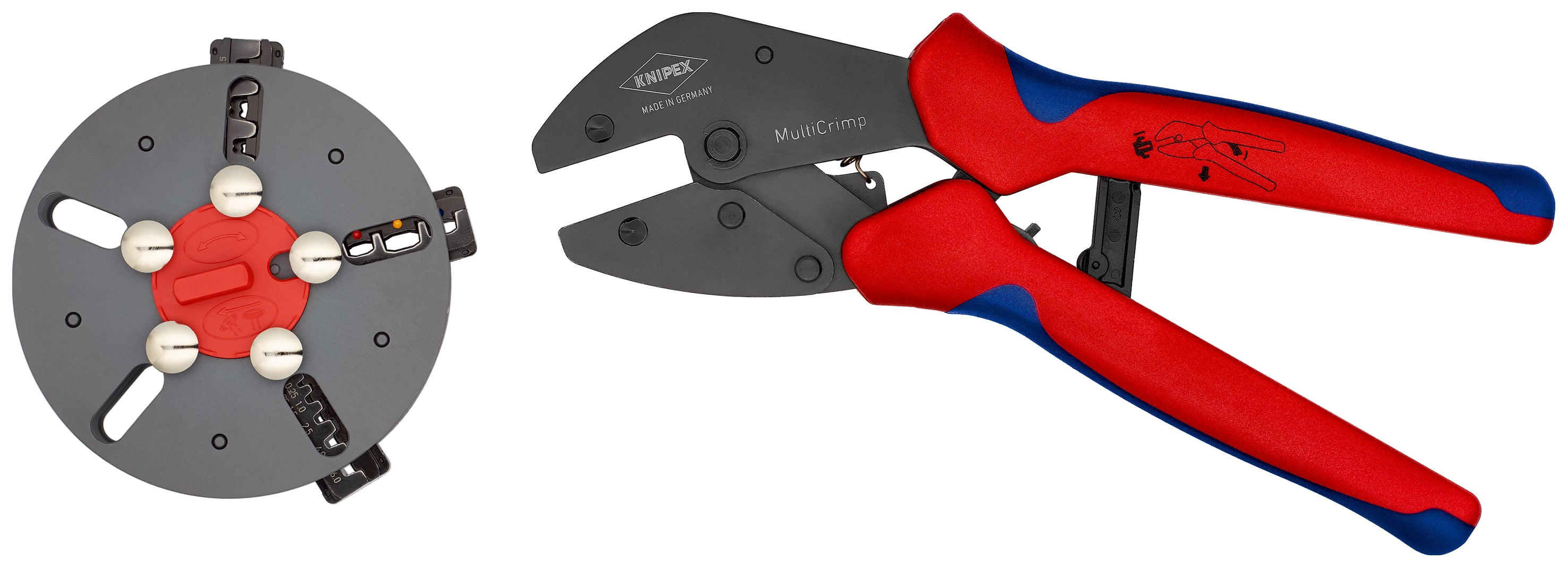 KNIPEX Multi-krymptång med magasin