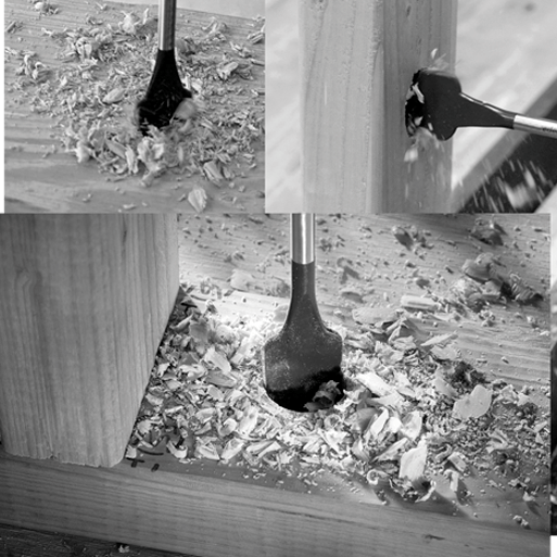 MANDREX Träborr SpeedXBit 32mm x 152mm