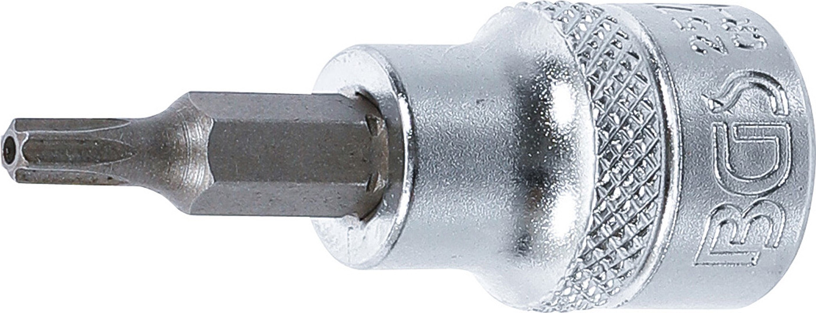 Bit-Insats | 10 mm (3/8") | T-Profil (för Torx) med borning T20