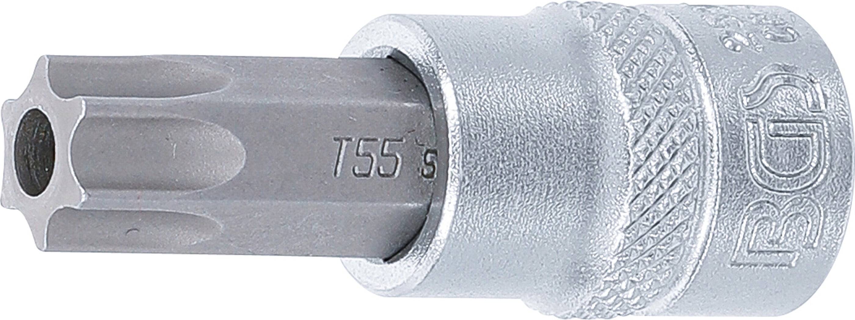 Bit-Insats | 10 mm (3/8") | T-Profil (för Torx) med borning T55