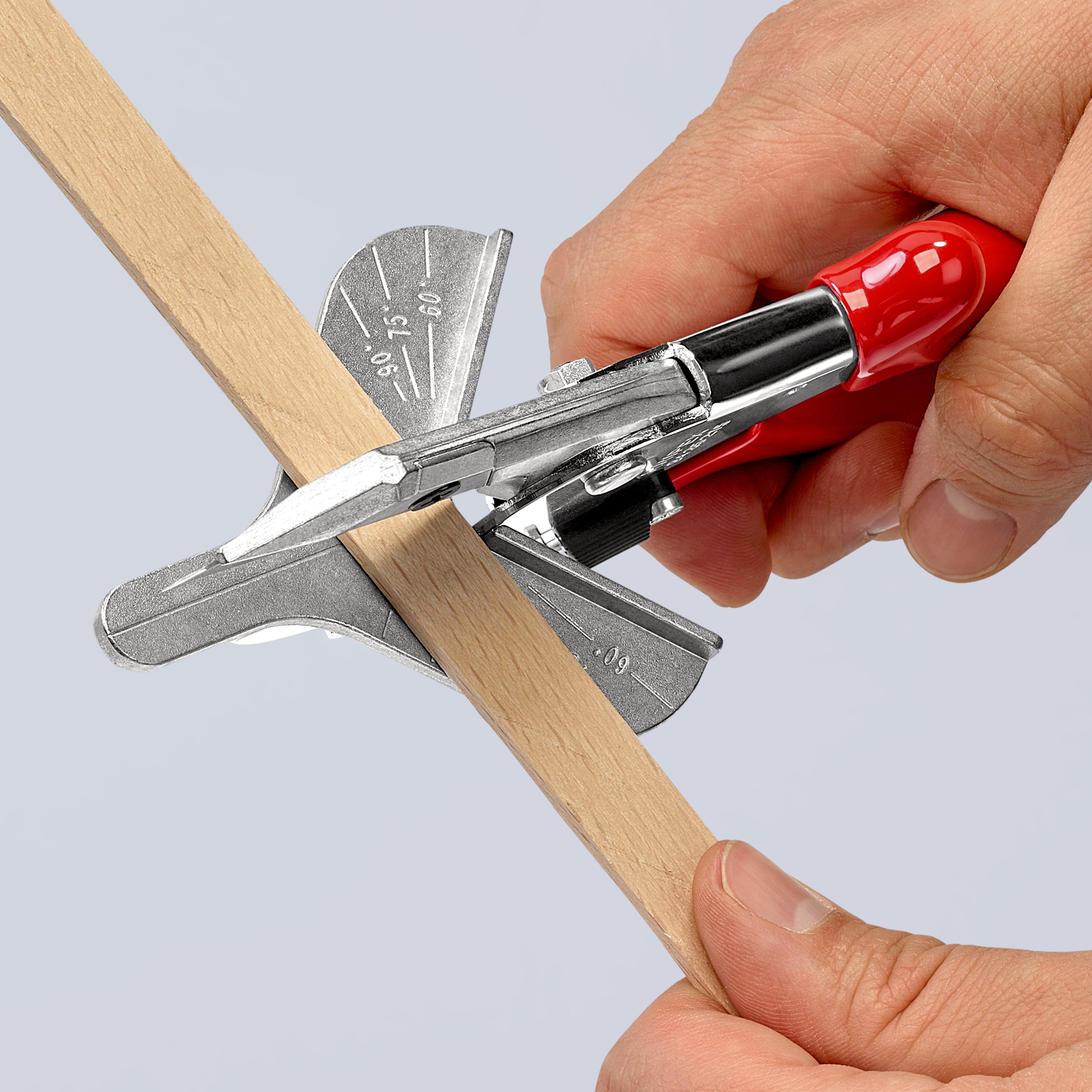 KNIPEX Geringssax för plast- och gummiprofiler 215 mm