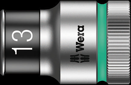 WERA 8790 HMC HF 12,0 Zyklop socket with 1/2" drive, holding function 12.0x37.0