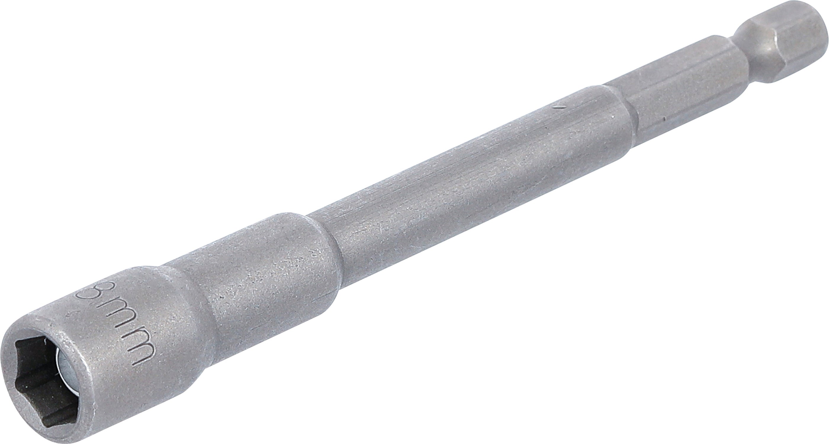 Hylsa Sexkant, extra lång | för Borrmaskiner | Yttre sexkant 6,3 mm (1/4") | 8 mm