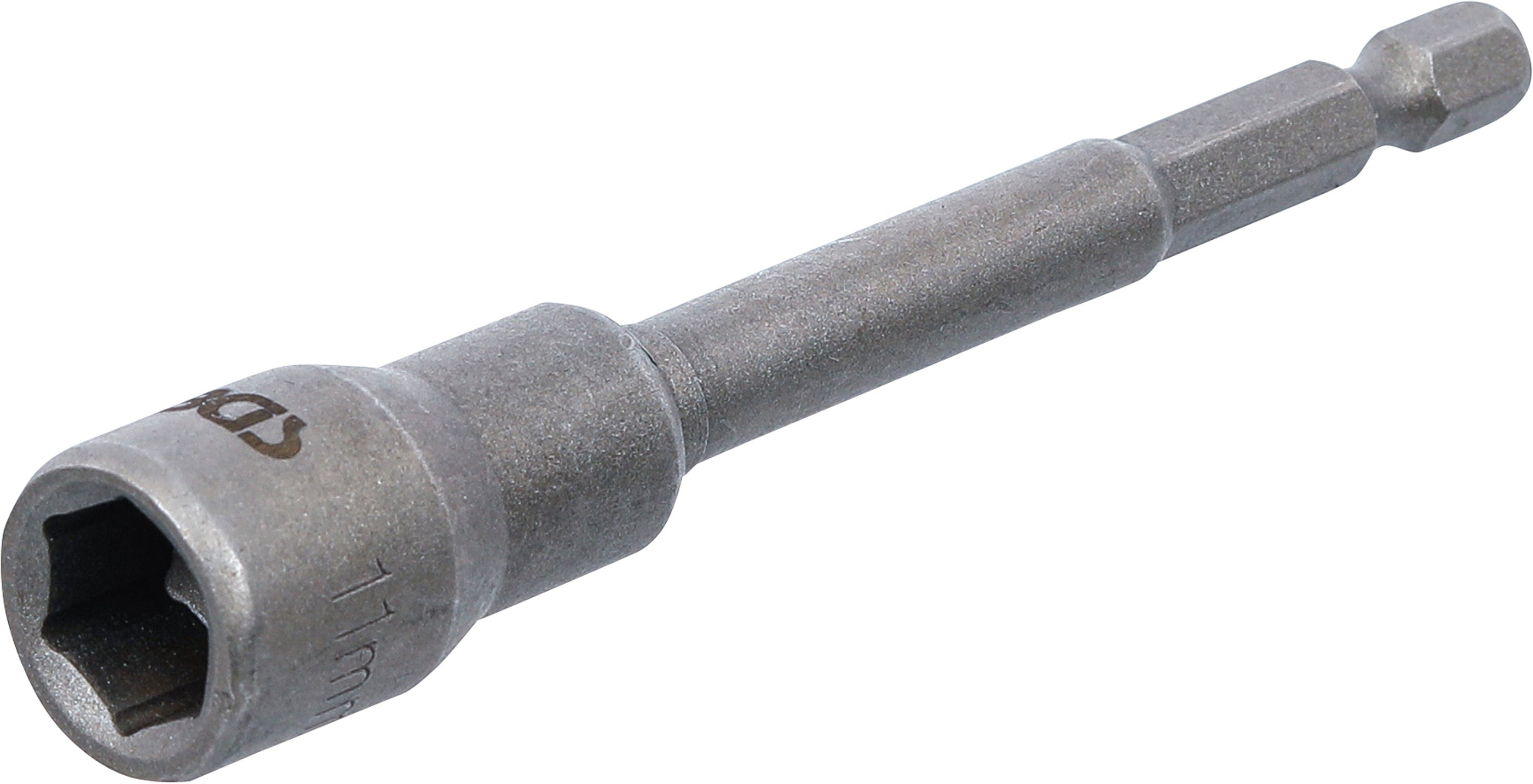 Hylsa Sexkant, extra lång | för Borrmaskiner | Yttre sexkant 6,3 mm (1/4") | 11 mm