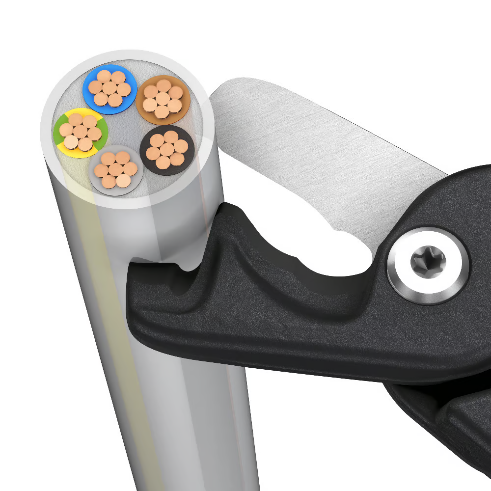 KNIPEX KNIPEX StepCut® XL Cable shears with step cut