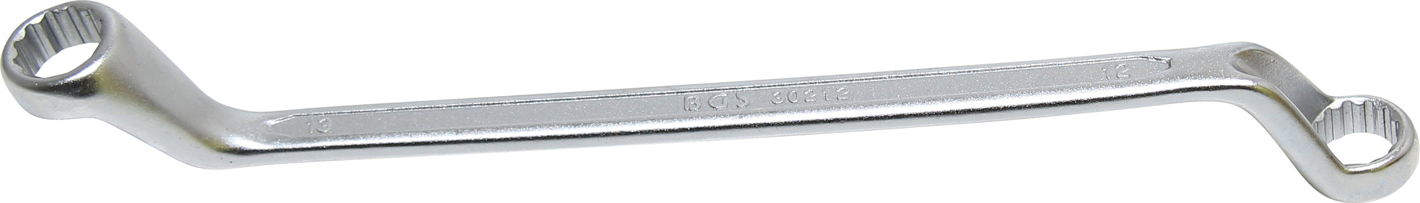 Dubbel-ringnyckel | Djupt bockad | 12 x 13 mm
