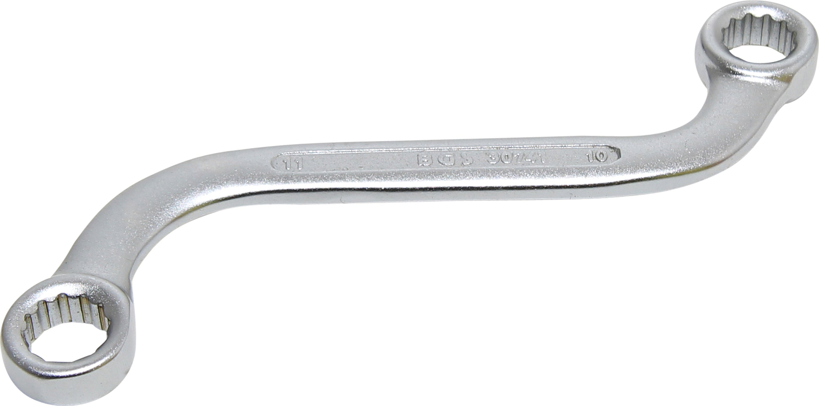 S-Form Dubbel-ringnyckel Tolvkant | 10 x 11 mm