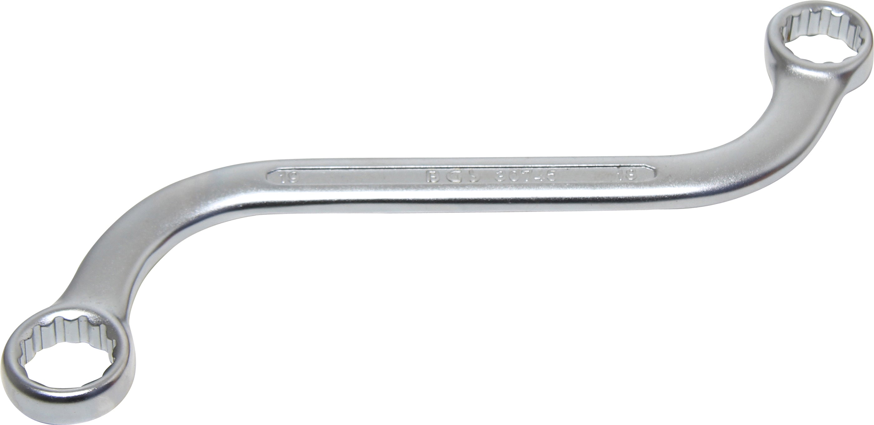 S-Form Dubbel-ringnyckel Tolvkant | 18 x 19 mm