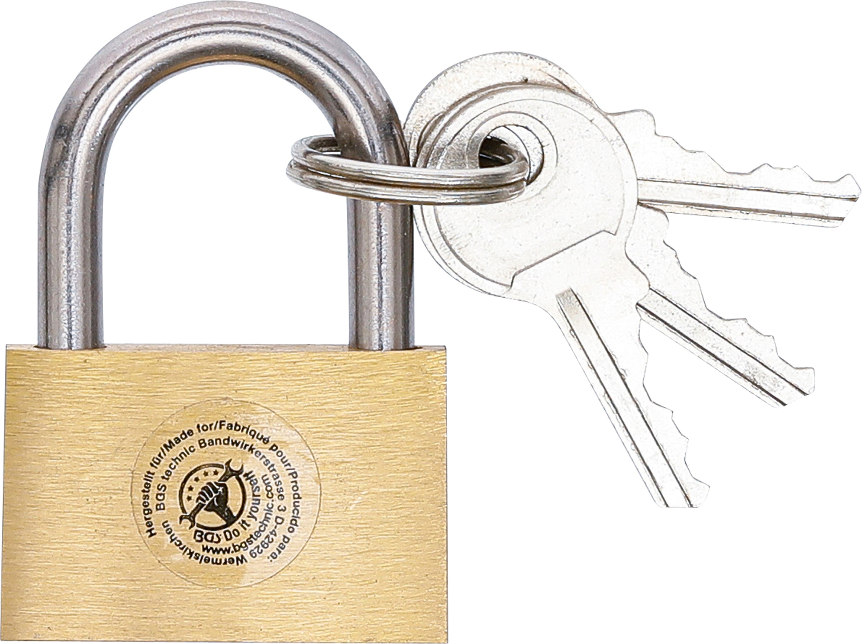 Mässing-Hänglås | 30 mm