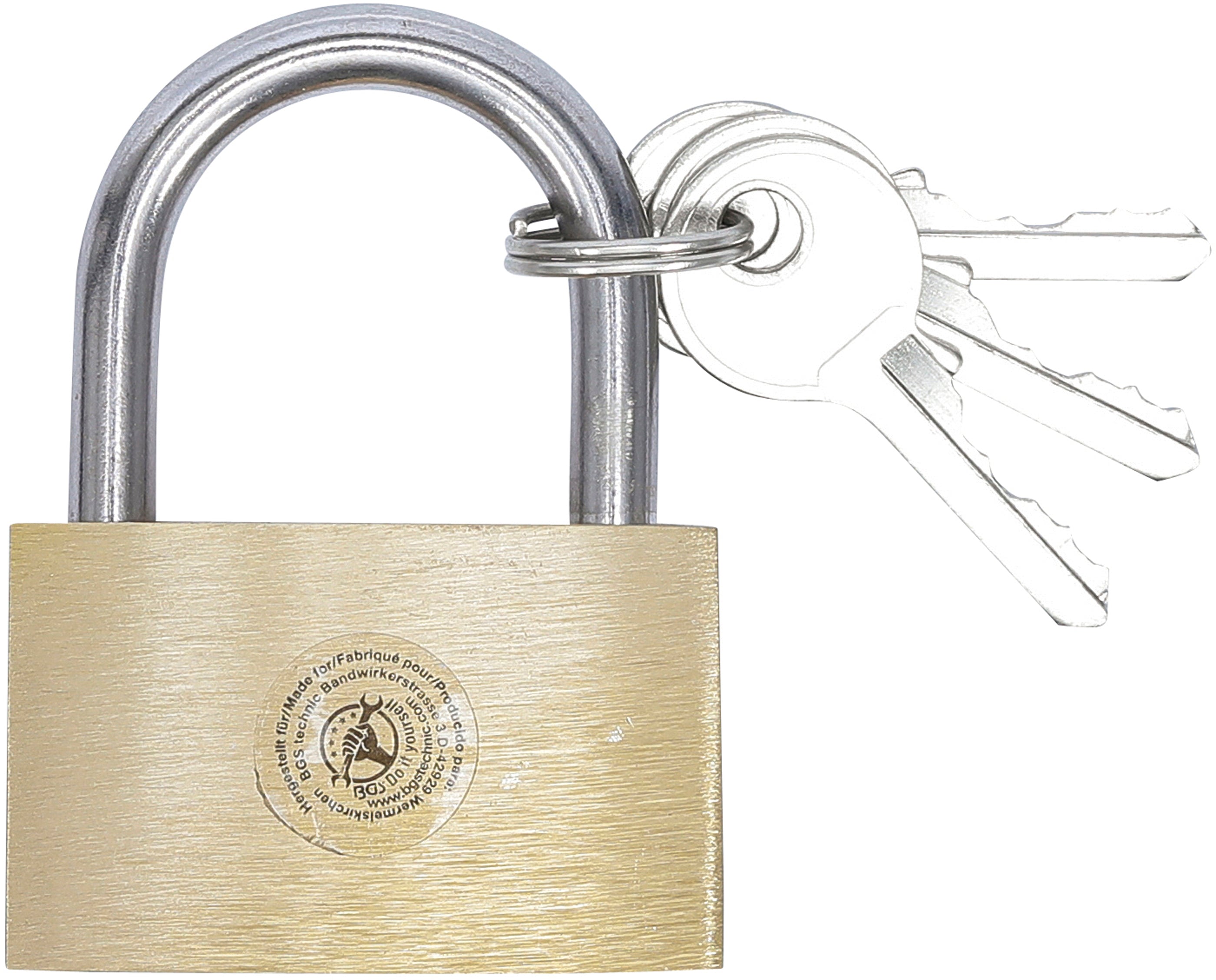Mässing-Hänglås | 40 mm