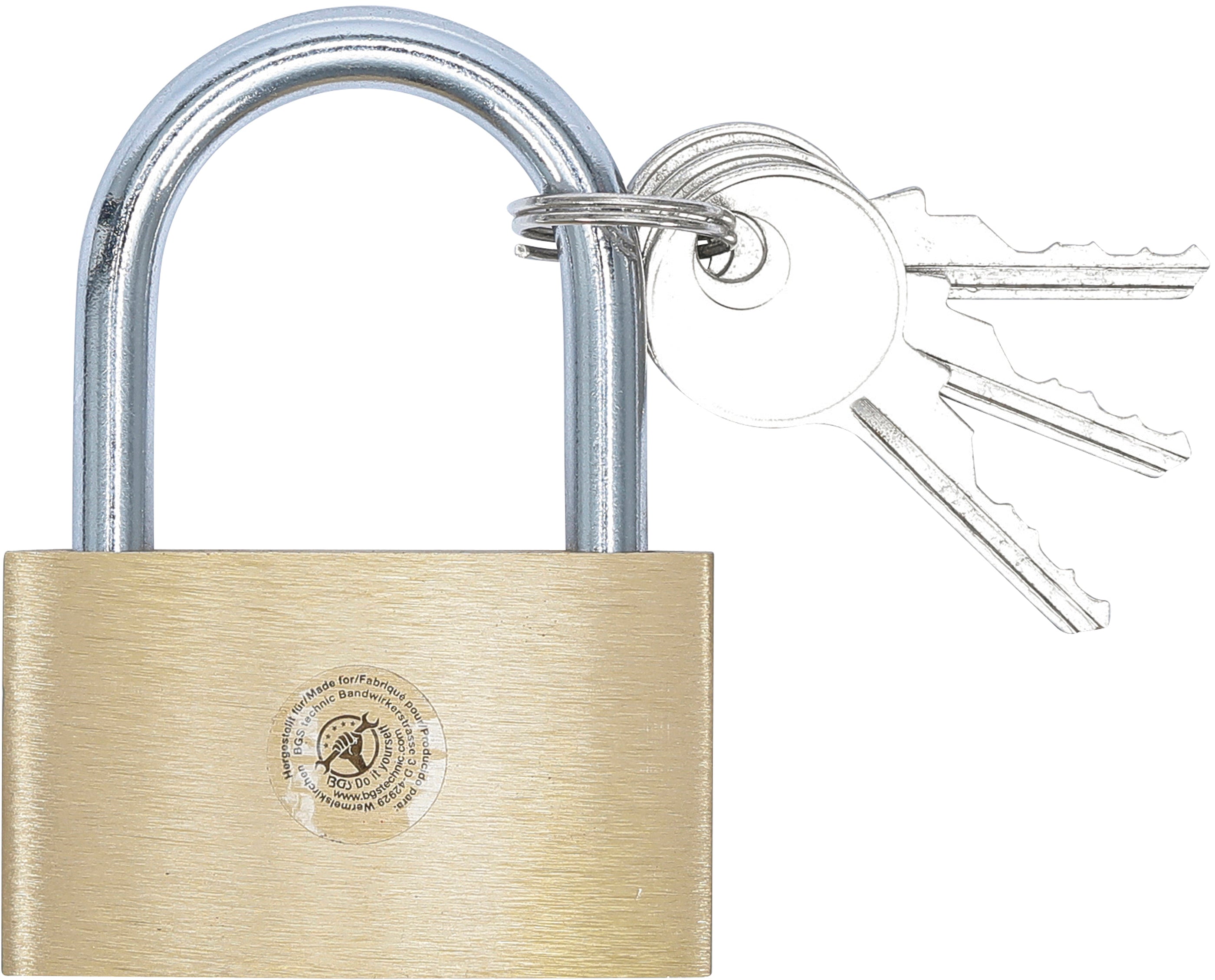 Mässing-Hänglås | 50 mm