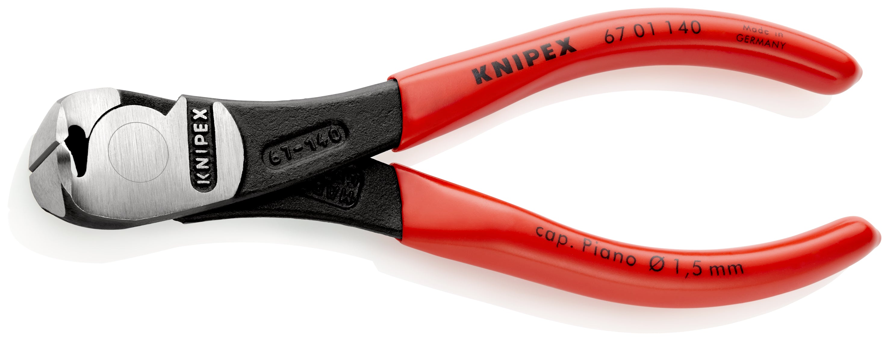 KNIPEX Kraftändavbitare 140 mm