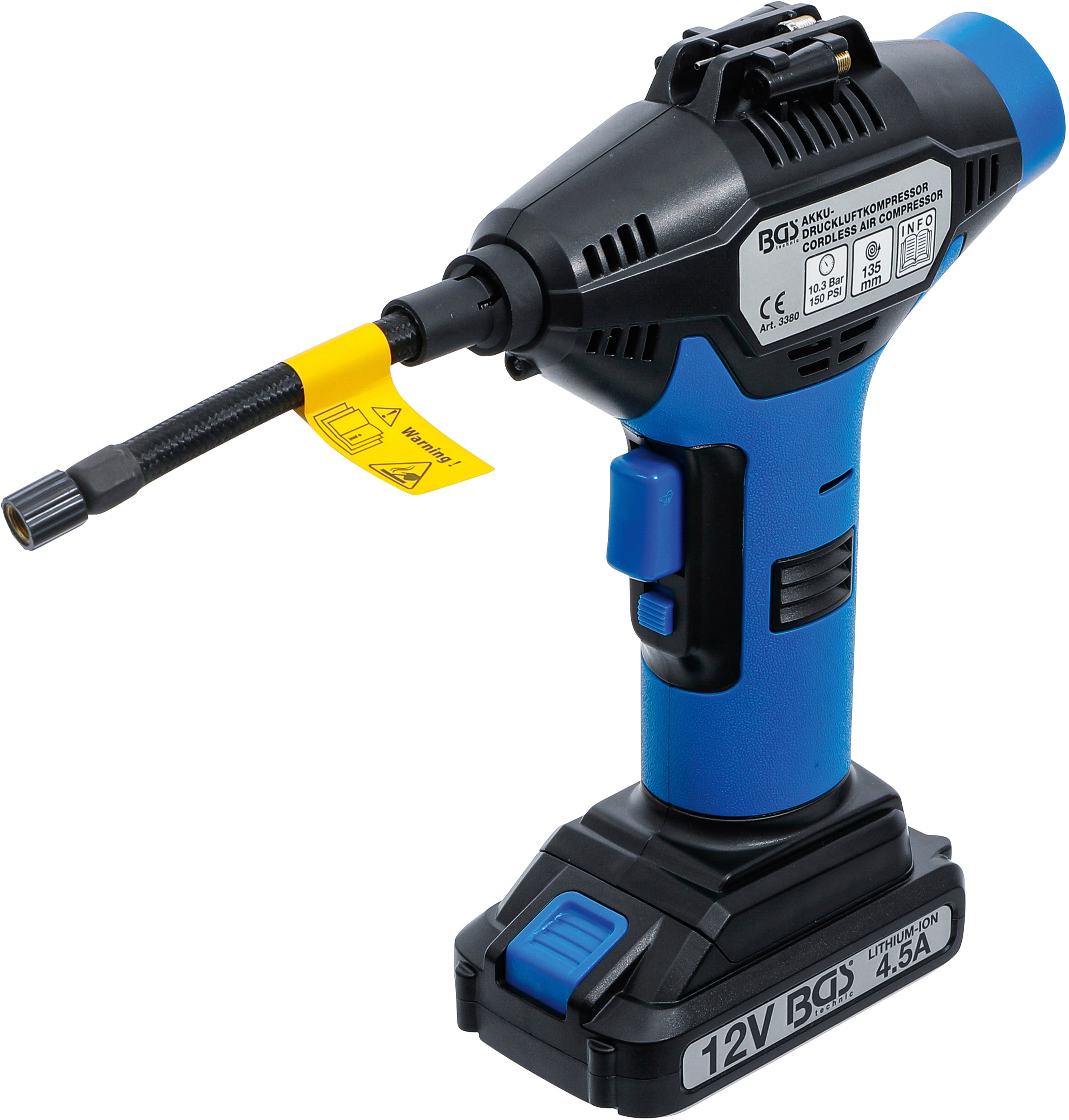 Laddningsbar kompressor