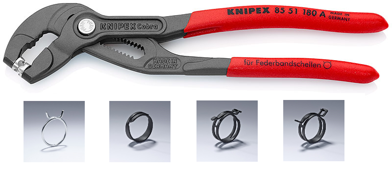KNIPEX Fjäderklämmetång 250 mm