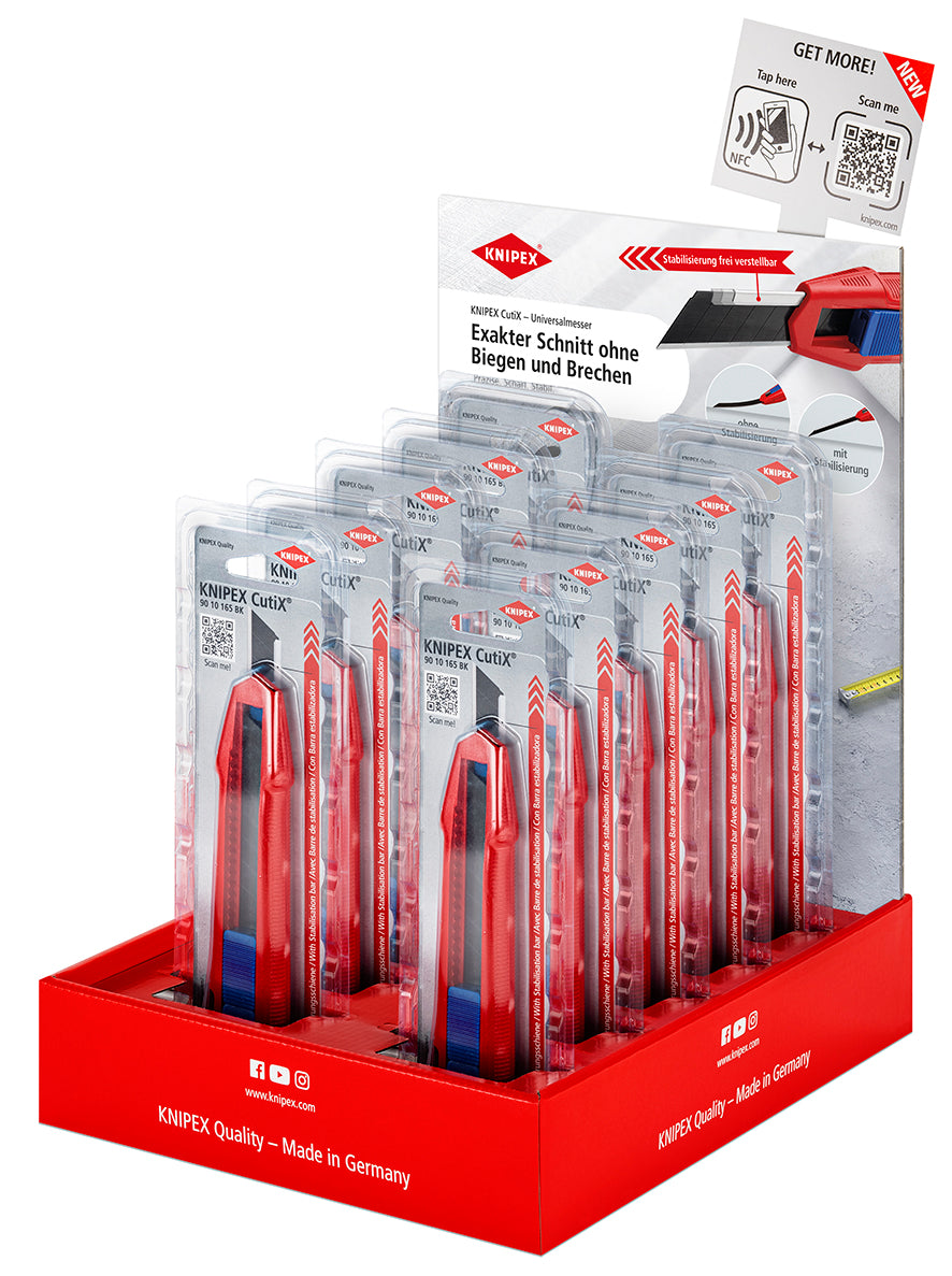 KNIPEX Försäljningsdisplay 10 x 9010165BK