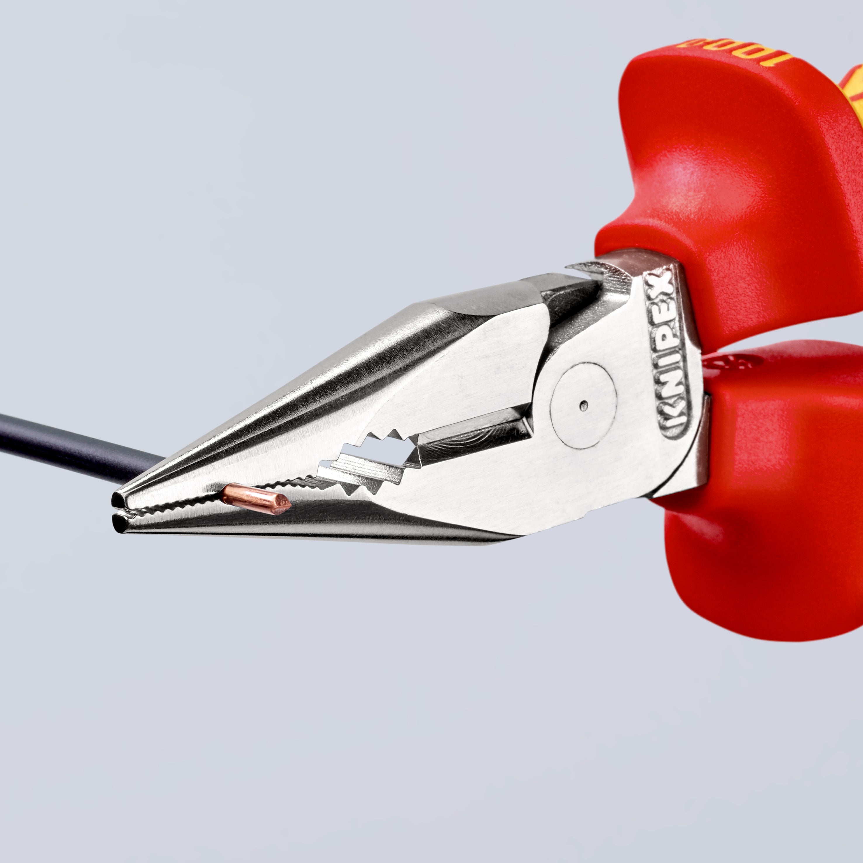 KNIPEX Spetskombitång isolerat med flerkomponentsöverdrag, VDE-testat