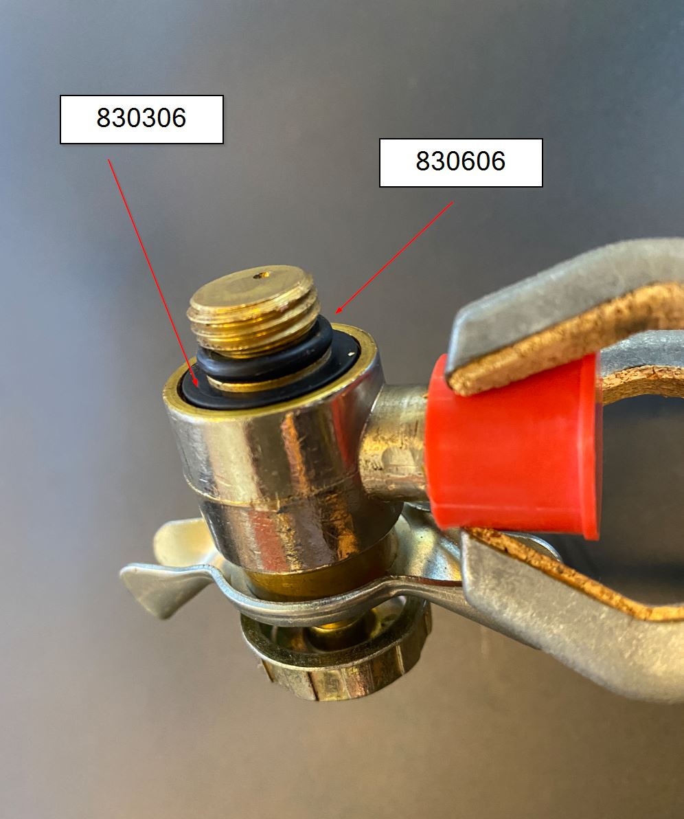 Packning (2 pack) apparat / blå gasolflaska