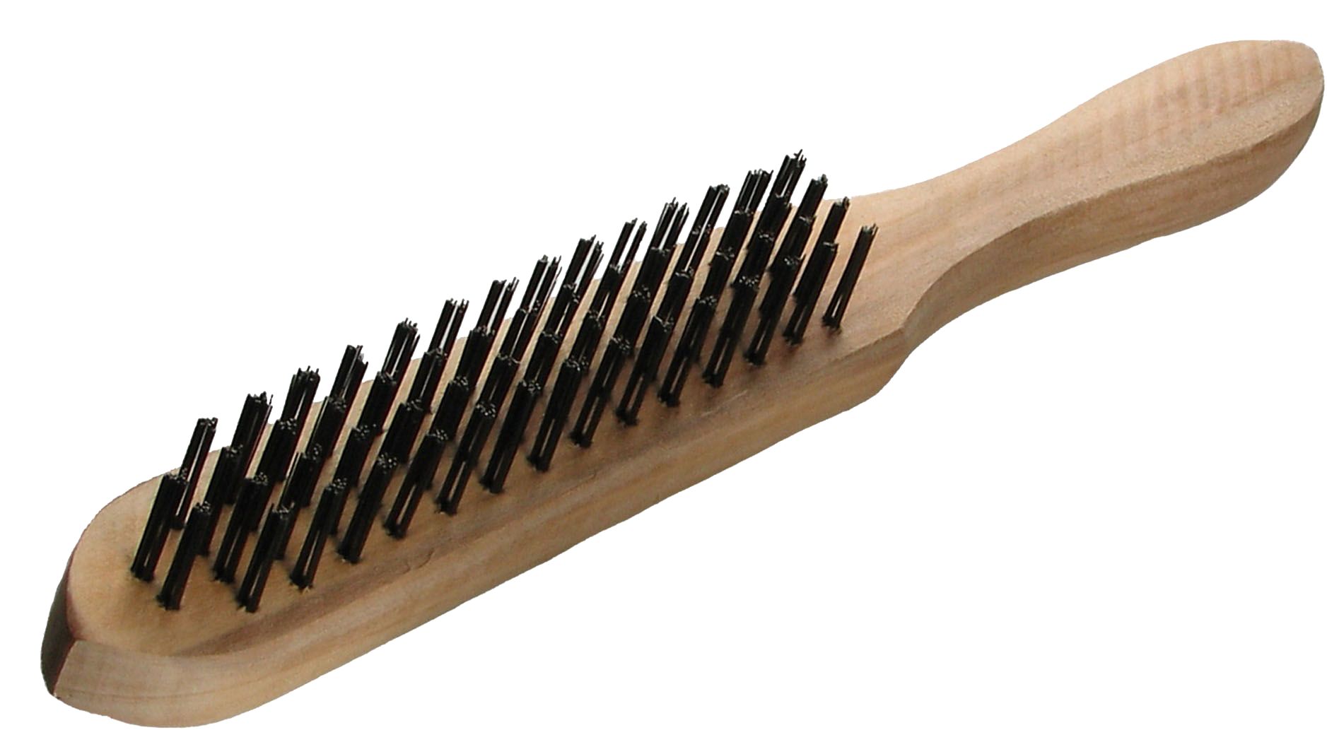 Stålborste rostfri 2-rad