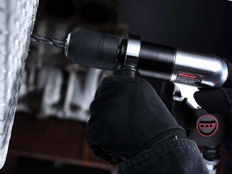 M7_1/2" Air Reversible Drill W/Keyless Chuck 800rpm