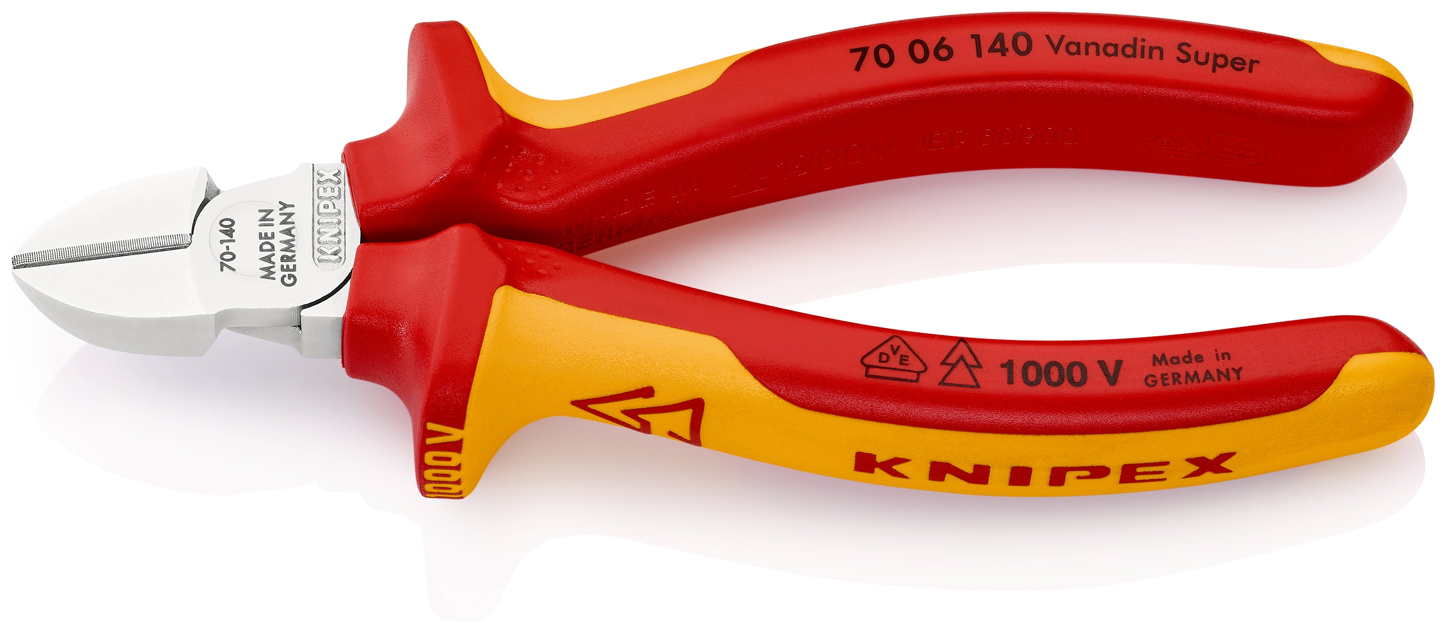 KNIPEX Sidavbitare 1000V 140 mm