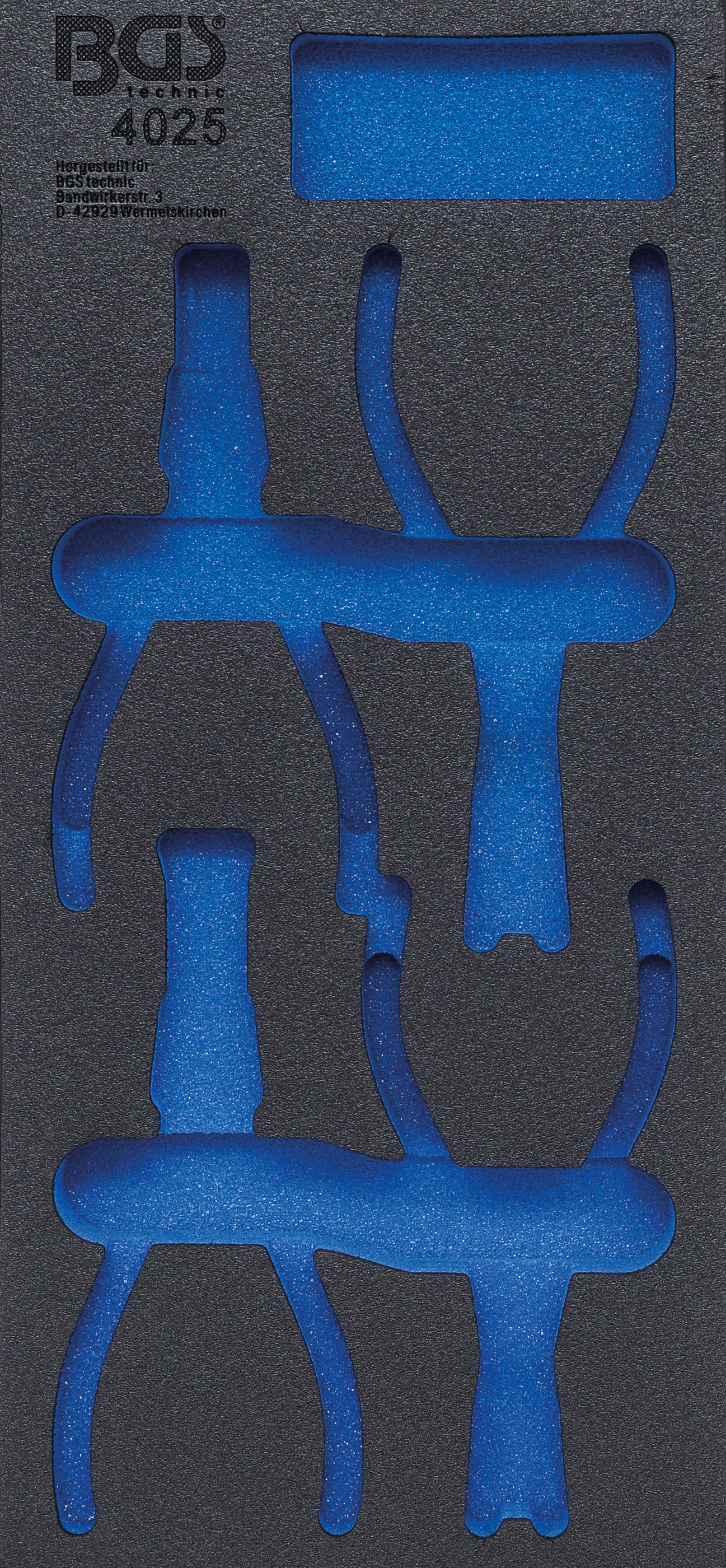 Verkstadsvagninlägg 1/3 | tom | för BGS 4025