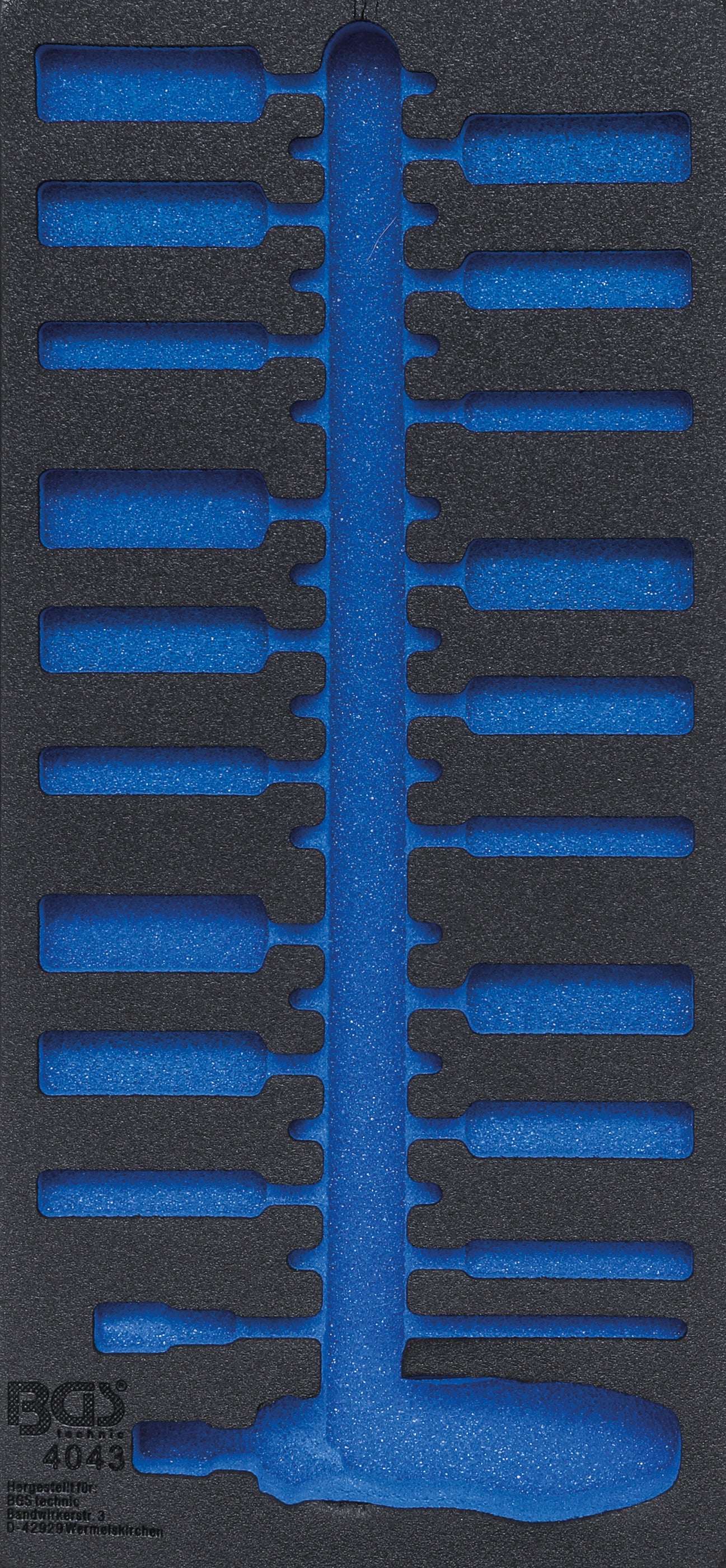 Verkstadsvagninlägg 1/3 | tom | för BGS 4043