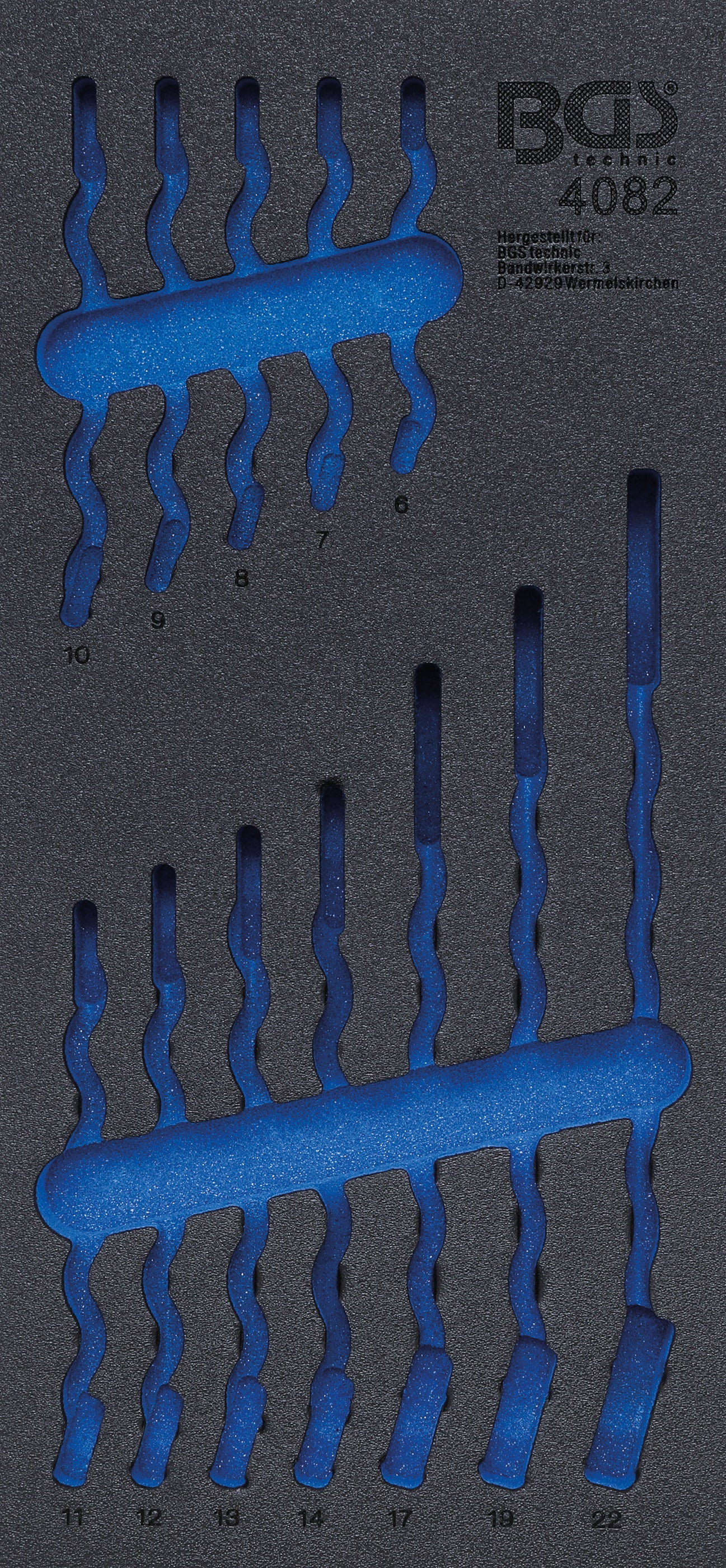 Verkstadsvagninlägg 1/3 | tom | för BGS 4082