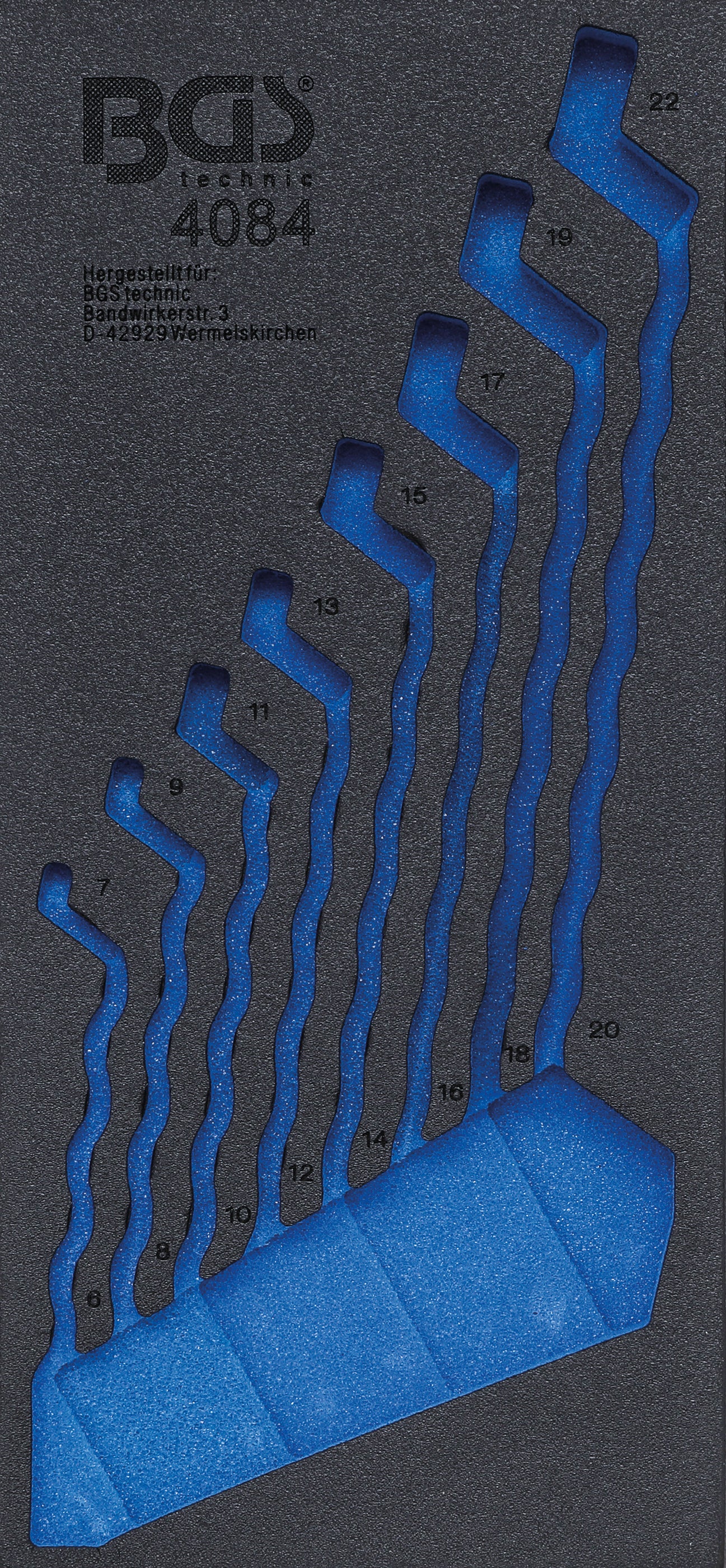 Verkstadsvagninlägg 1/3 | tom | för BGS 4084