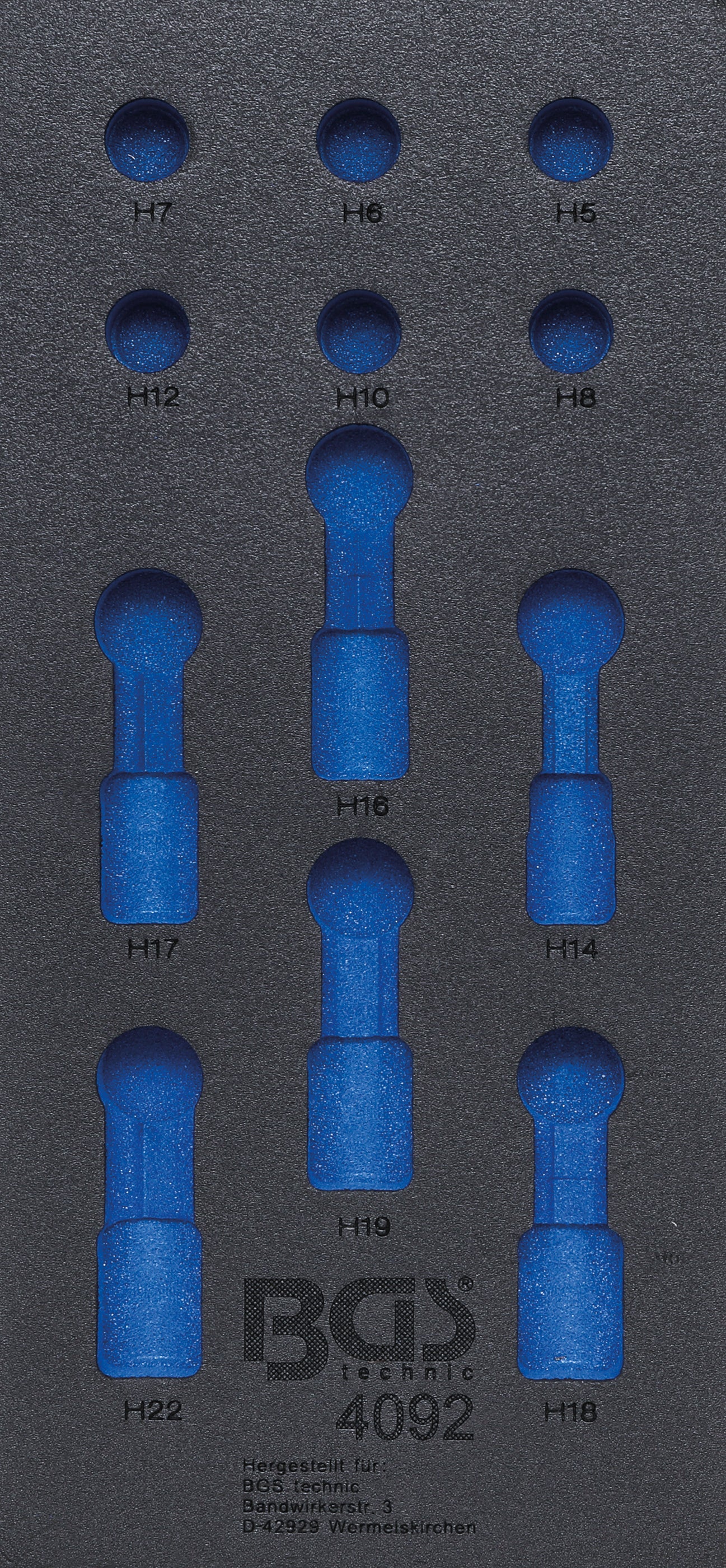 Verkstadsvagninlägg 1/3 | tom | för BGS 4092