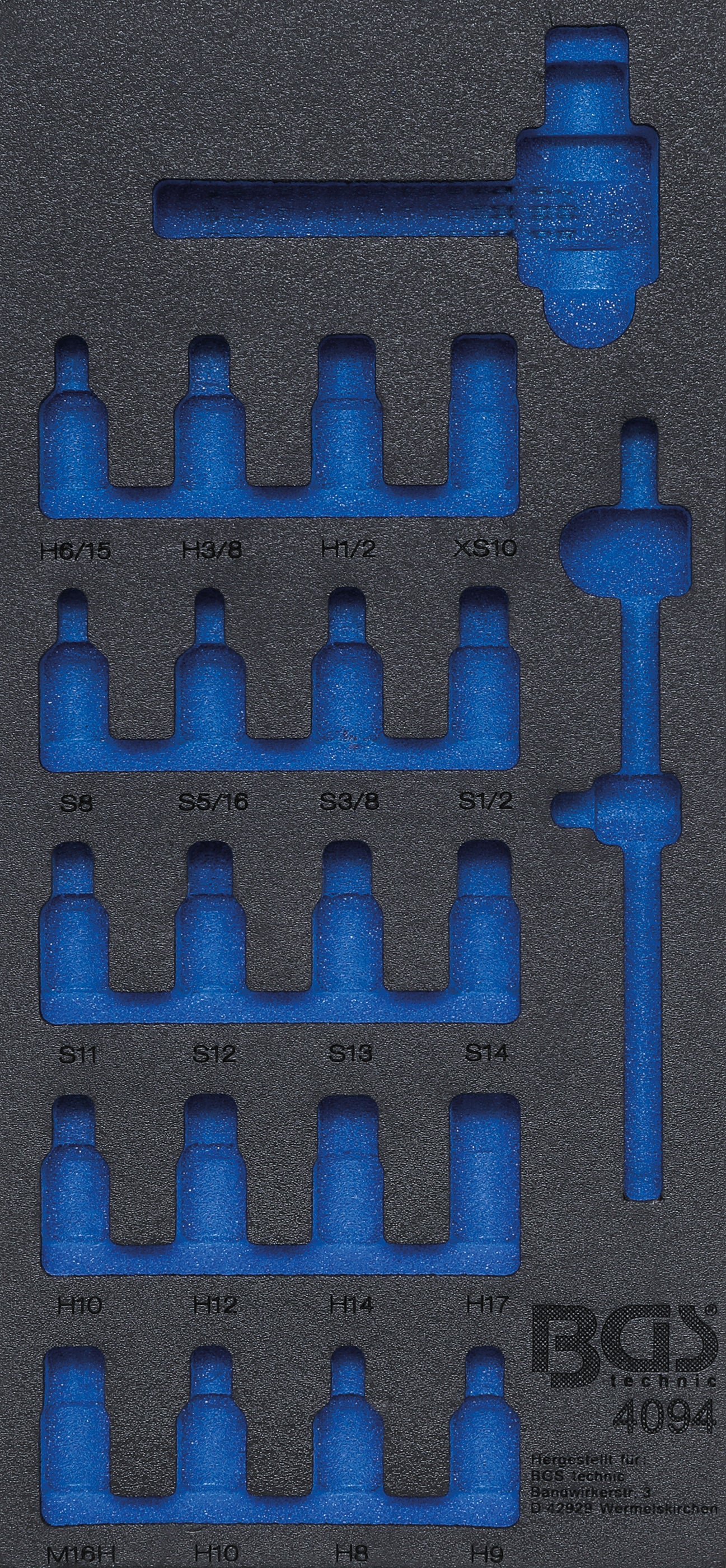 Verkstadsvagninlägg 1/3 | tom | för BGS 4094