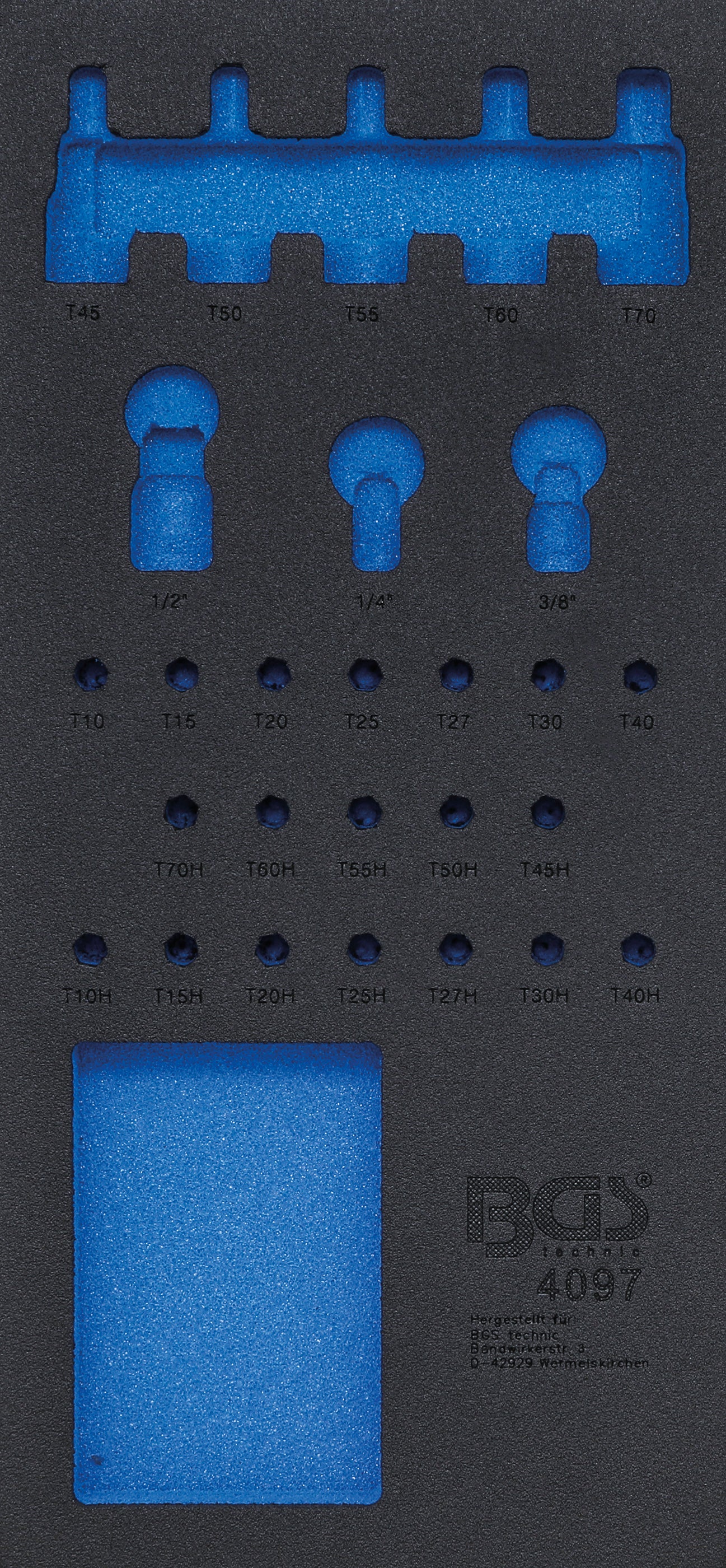 Verkstadsvagninlägg 1/3 | tom | för BGS 4097