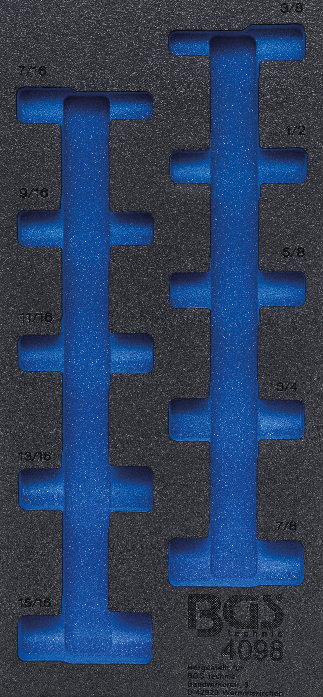 Verkstadsvagninlägg 1/3 | tom | för BGS 4098