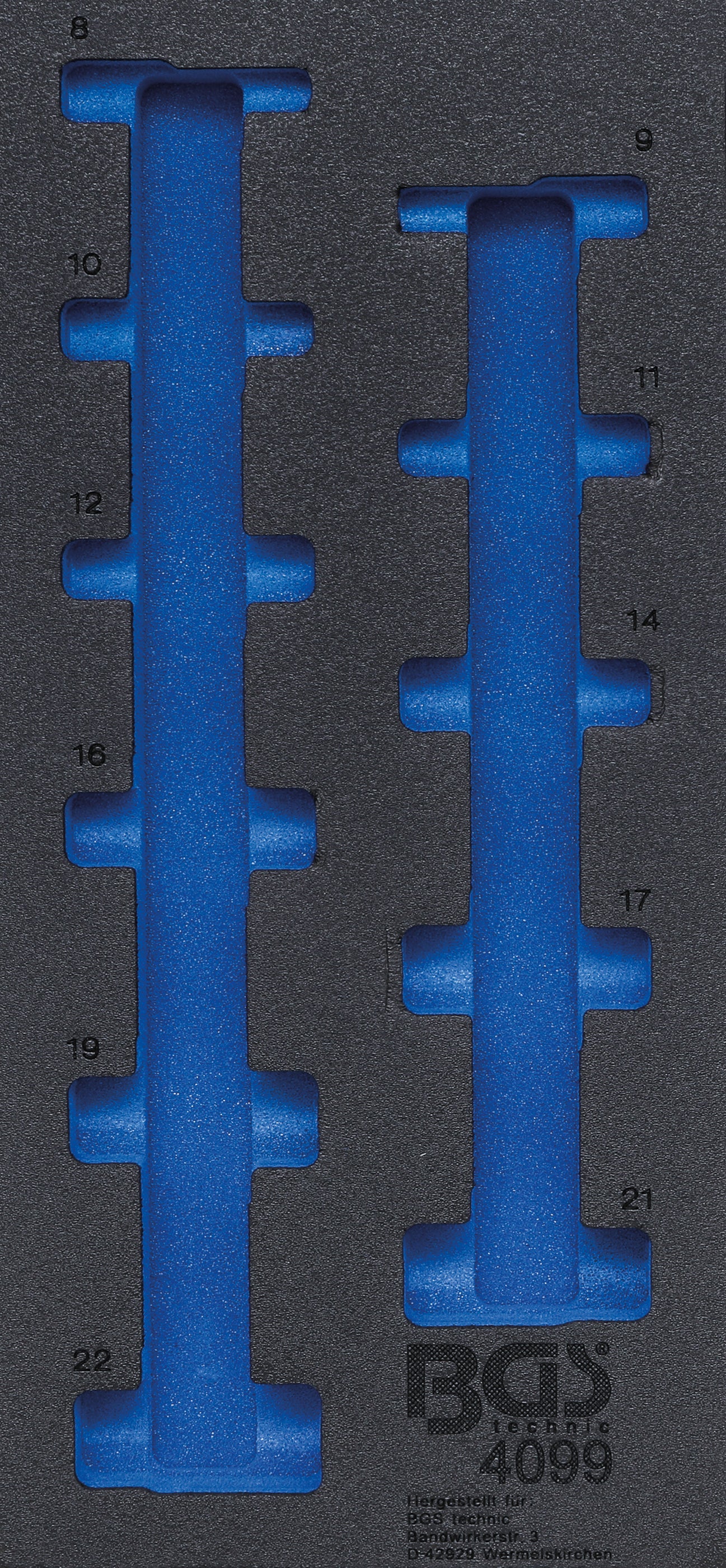 Verkstadsvagninlägg 1/3 | tom | för BGS 4099