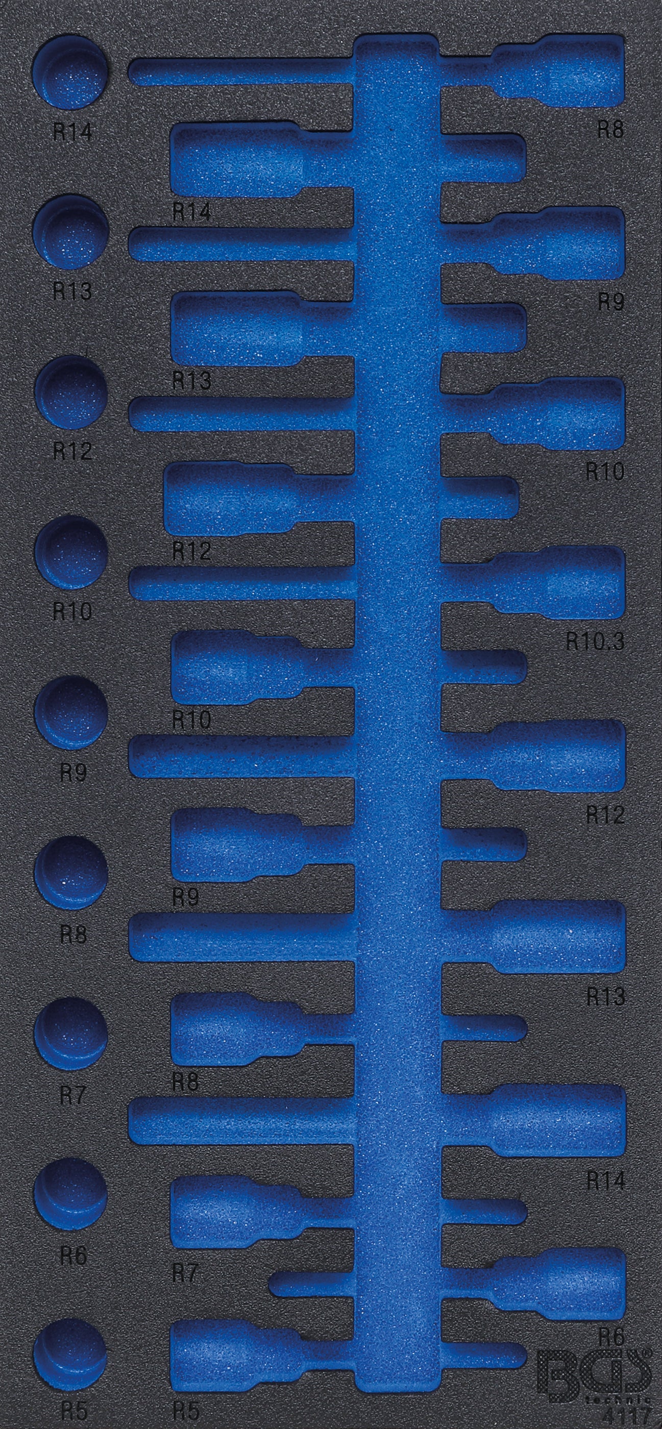 Verkstadsvagninlägg 1/3 | tom | för BGS 4117
