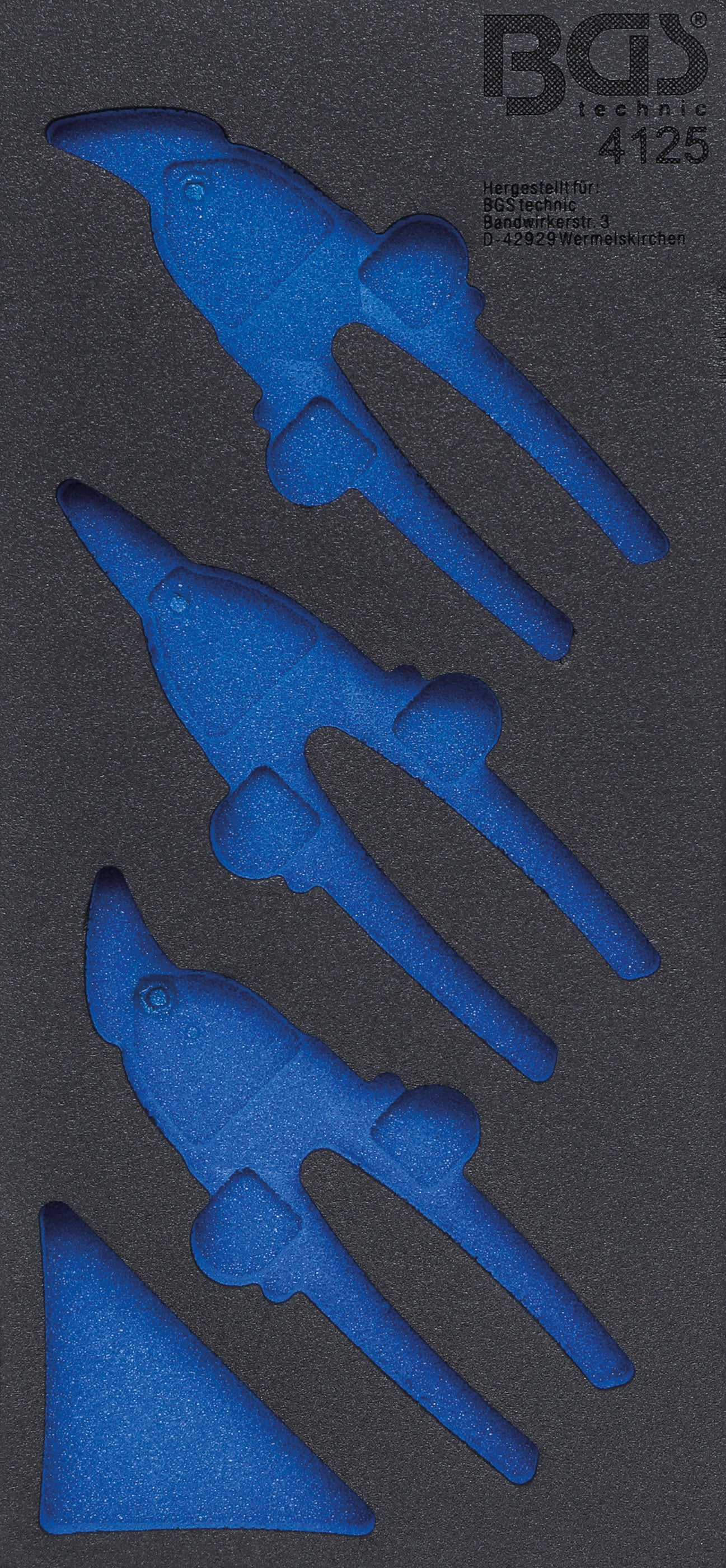 Verkstadsvagninlägg 1/3 | tom | för BGS 4125