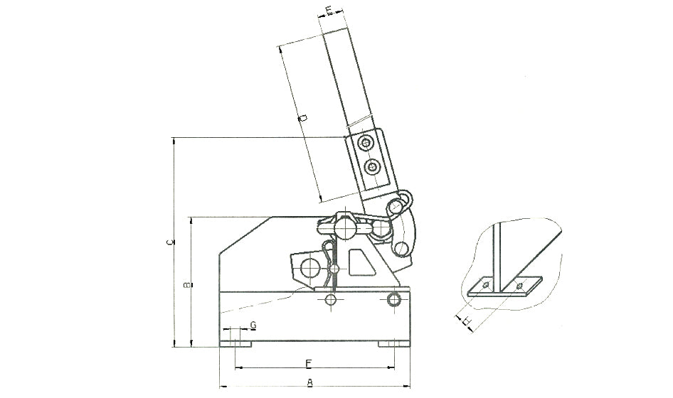 PEDDINGHAUS Bänkplåtsax 5/11mm