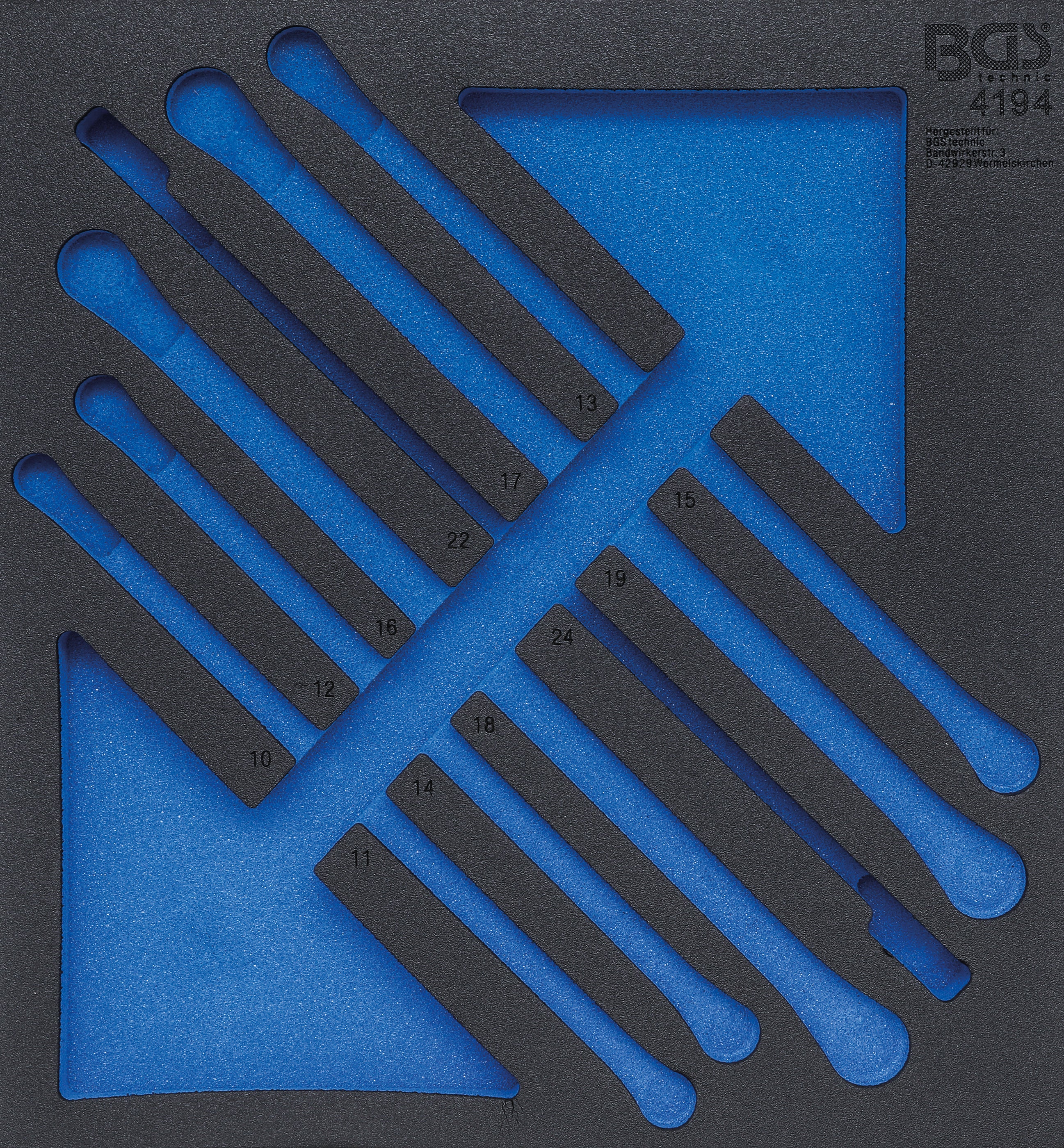 Verkstadsvagninlägg 2/3 | tom | för BGS 4194